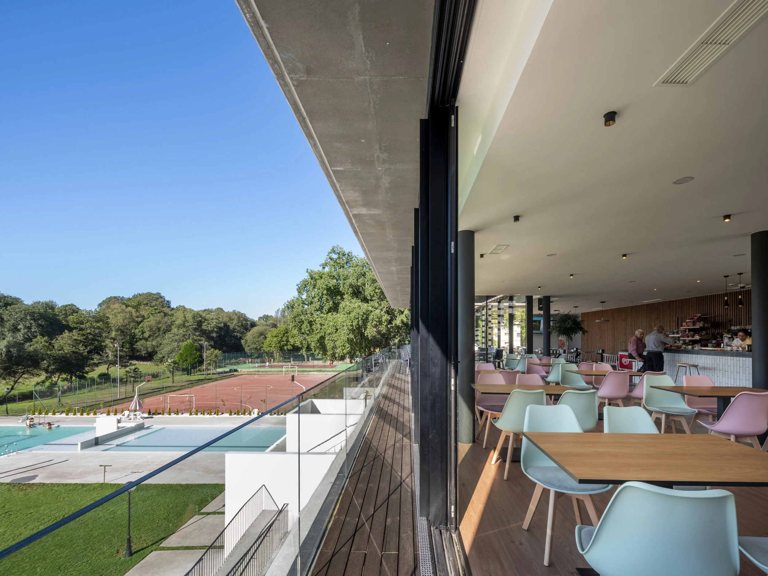 lopezlopez arquitectura x Club Fluvial, Friol, Lugo