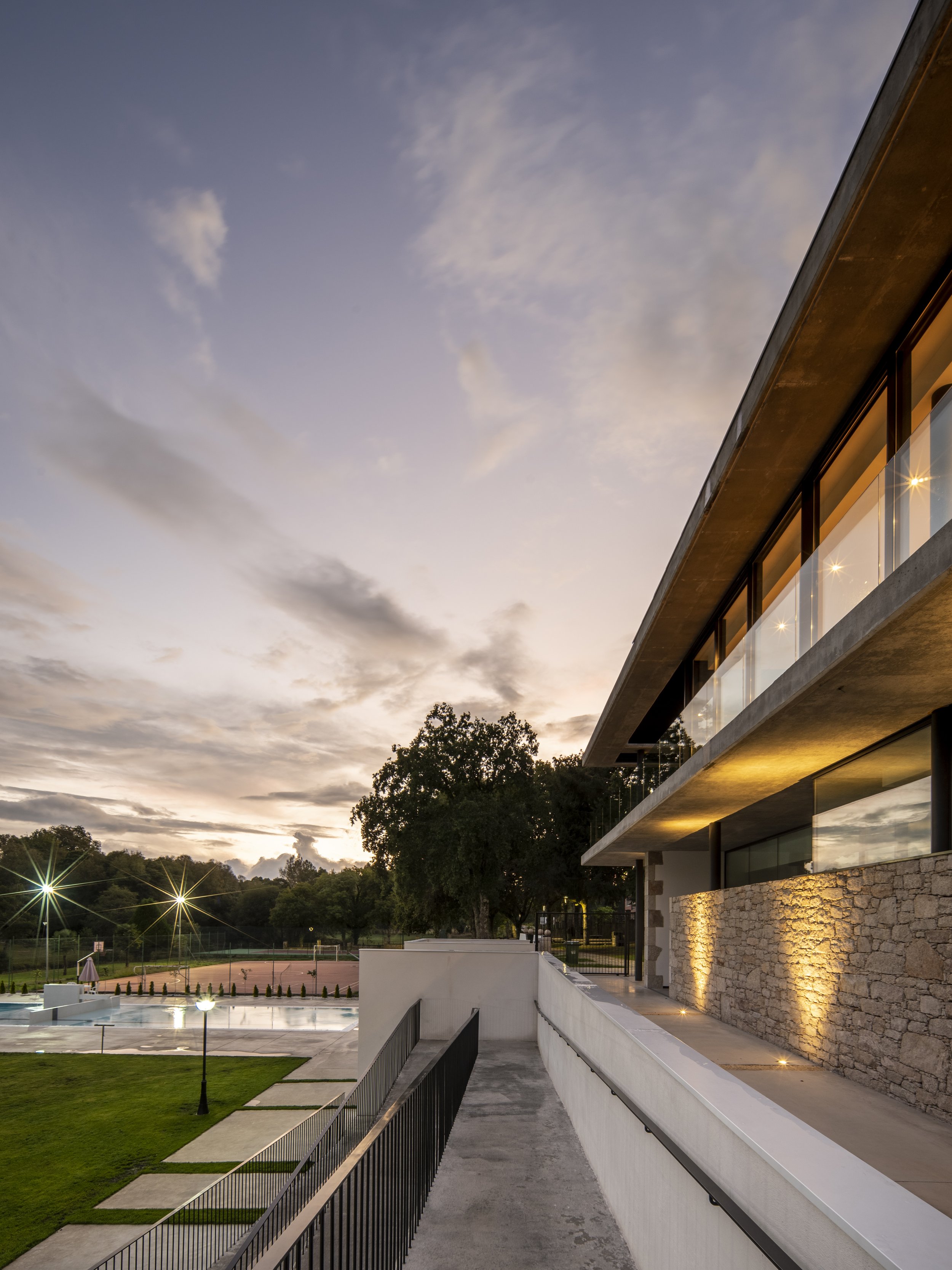 lopezlopez arquitectura x Club Fluvial, Friol, Lugo