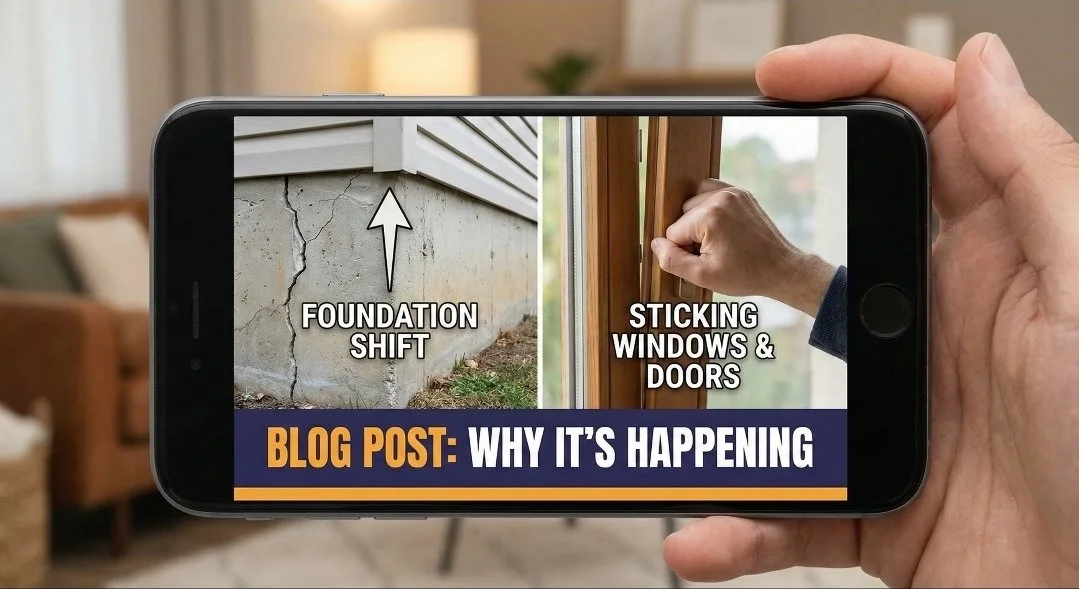 The "Texas Shift": Why Your Windows and Doors Are Sticking (And How We Fix It)