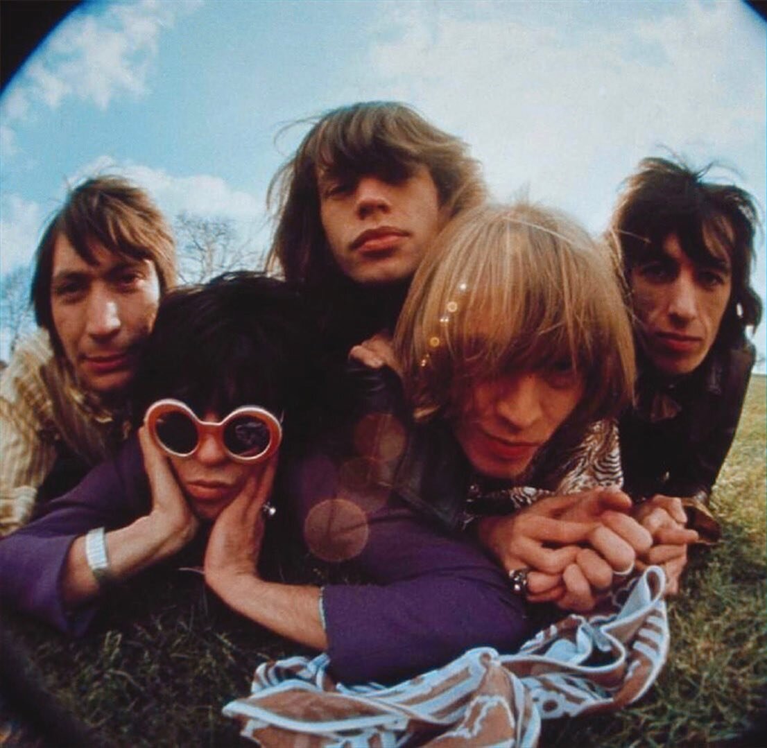 The Rolling Stones at Primrose Hill by David Bailey, spring 1968 🪁
