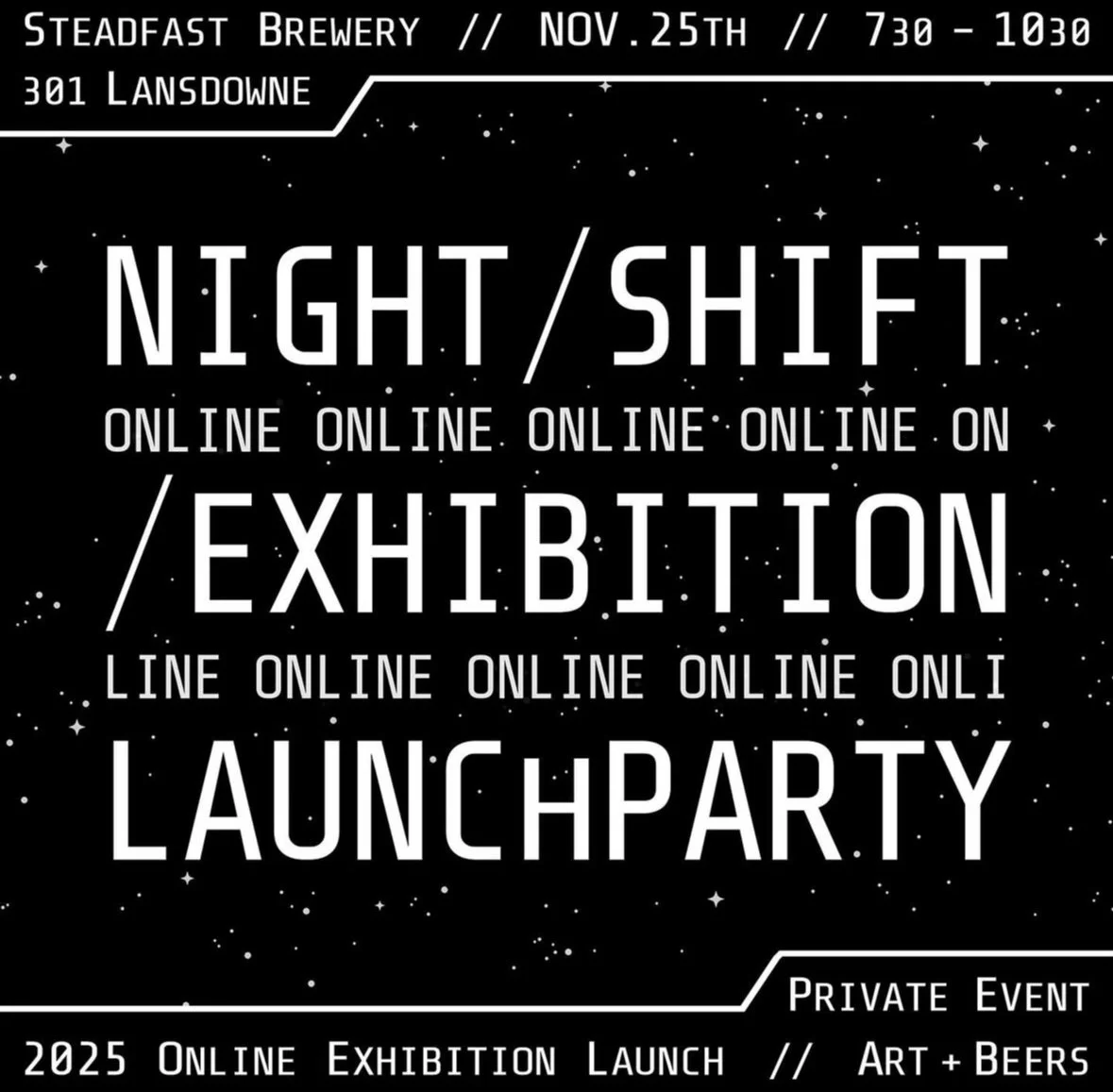 Night Shift Online Exhibition Launch