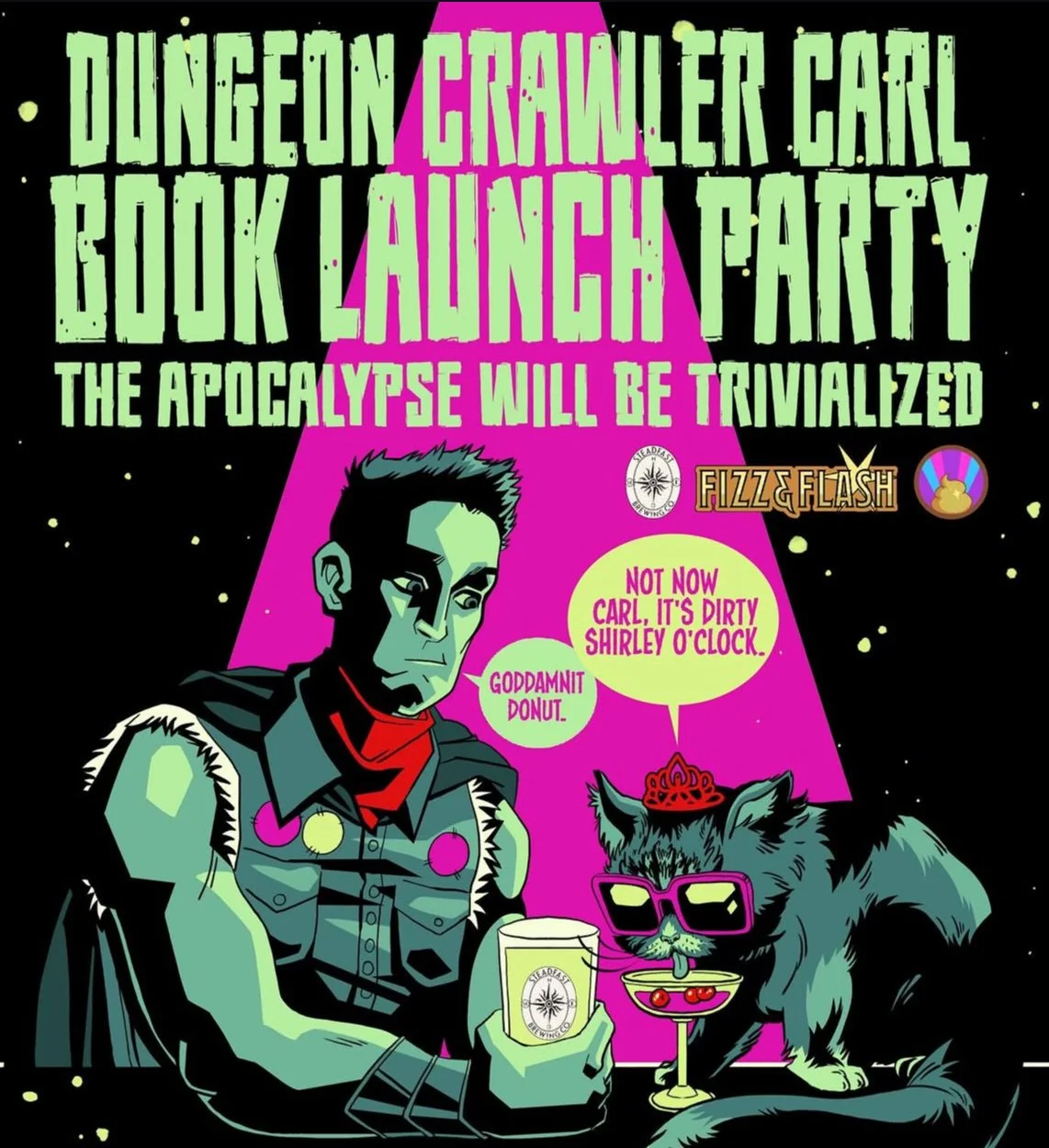 Dungeon crawler carl book launch party