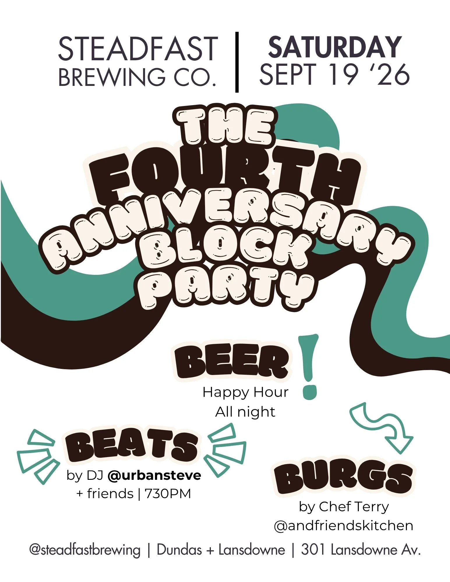 Fourth Anniversary Block Party
