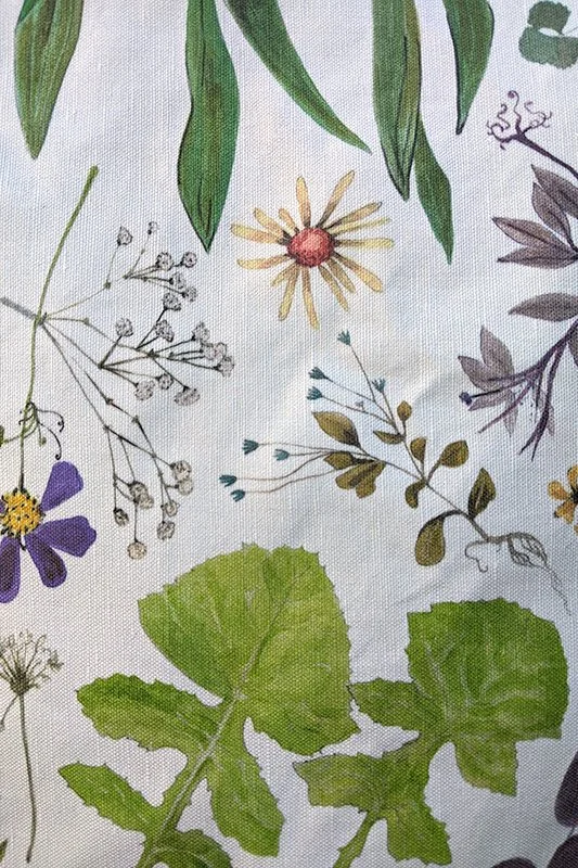 Pressed Flowers detail