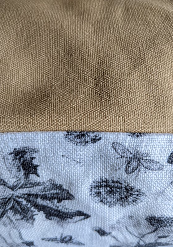Dandelion Pillow detail