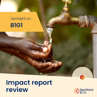 B1G1 - 2024 impact report review