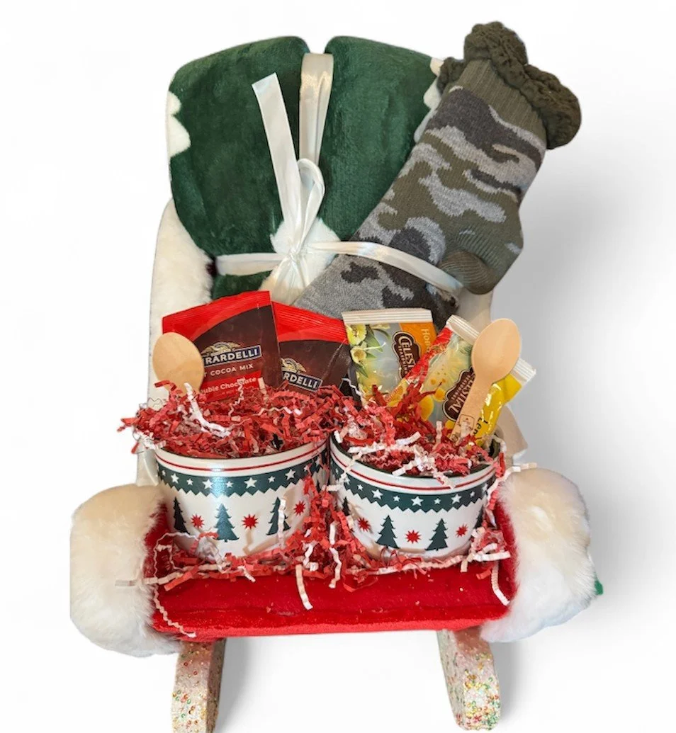 Cozy Santa's Sleigh (Green Camouflage)