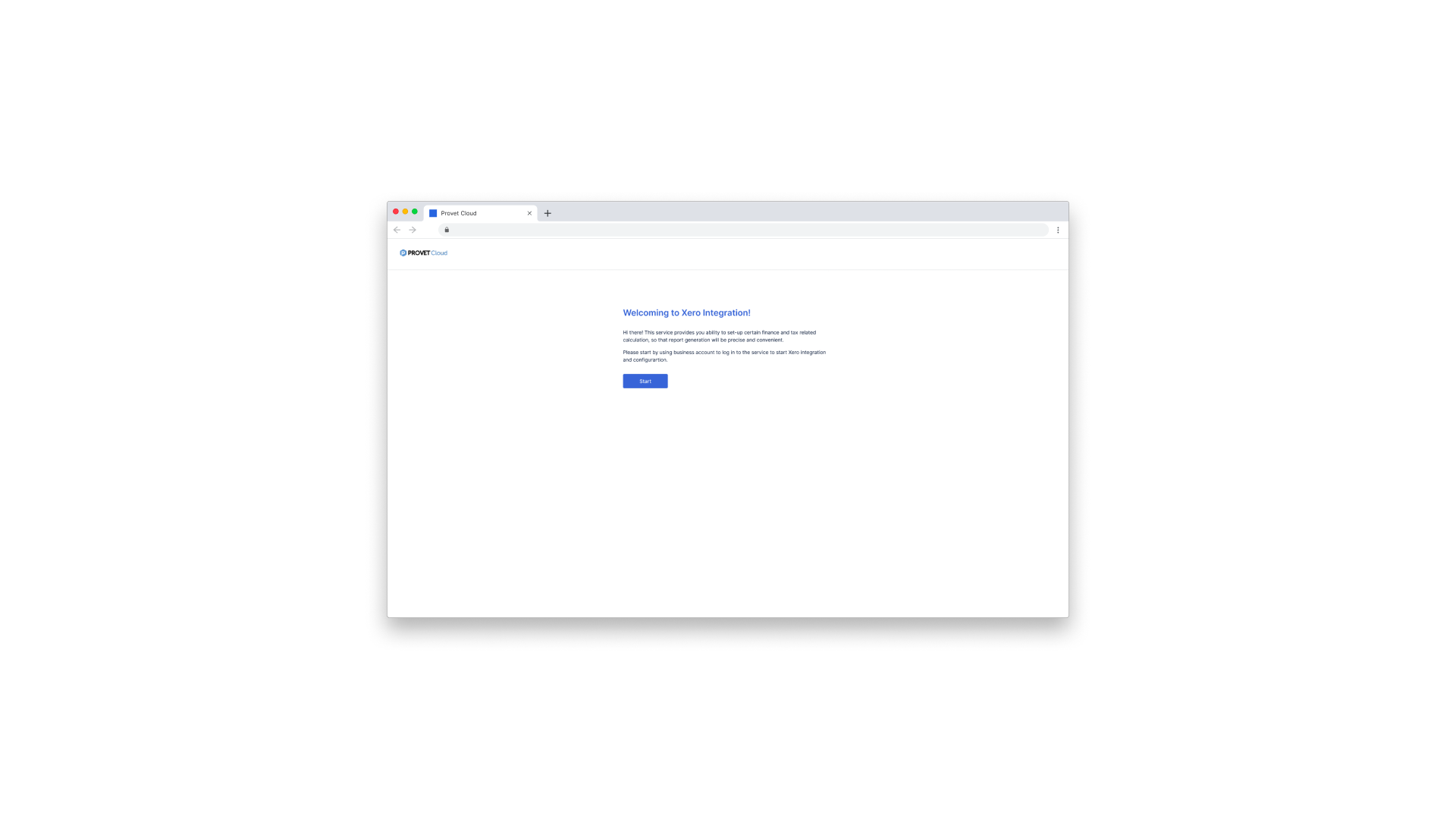 Xero integration