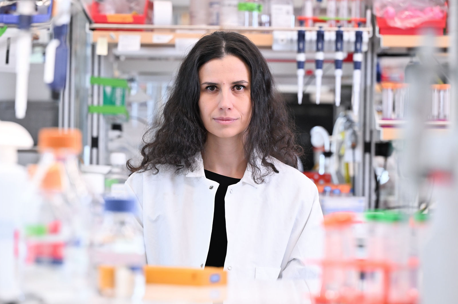 Sanja Vickovic in the lab
