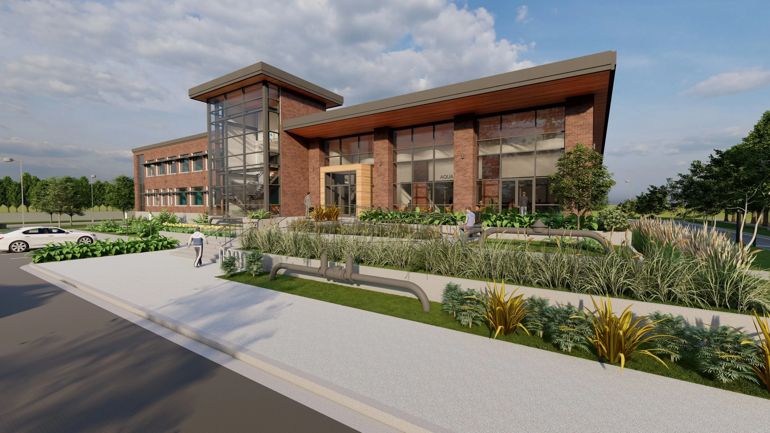 Rendering of exterior