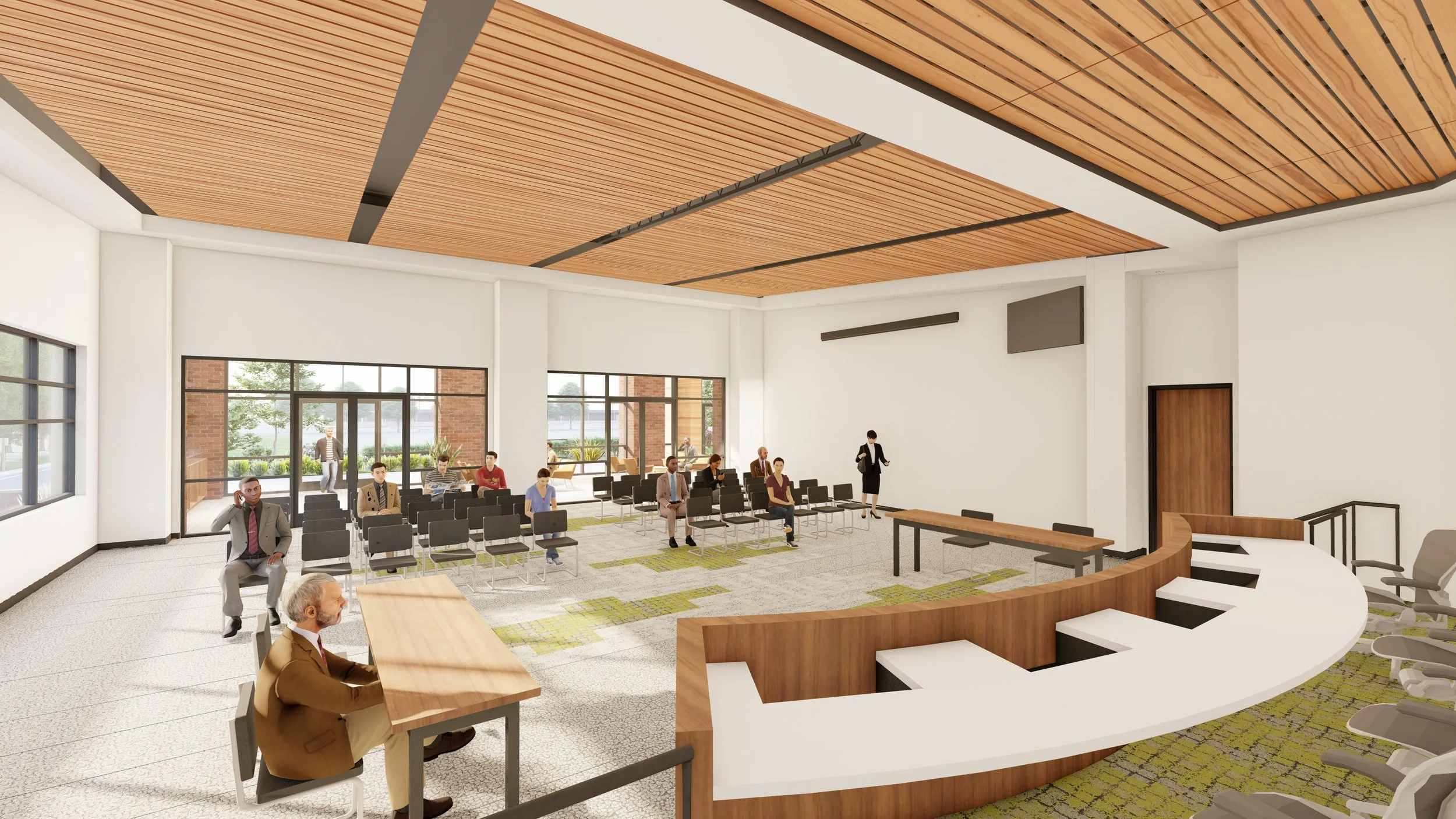 Rendering of Aqua Room
