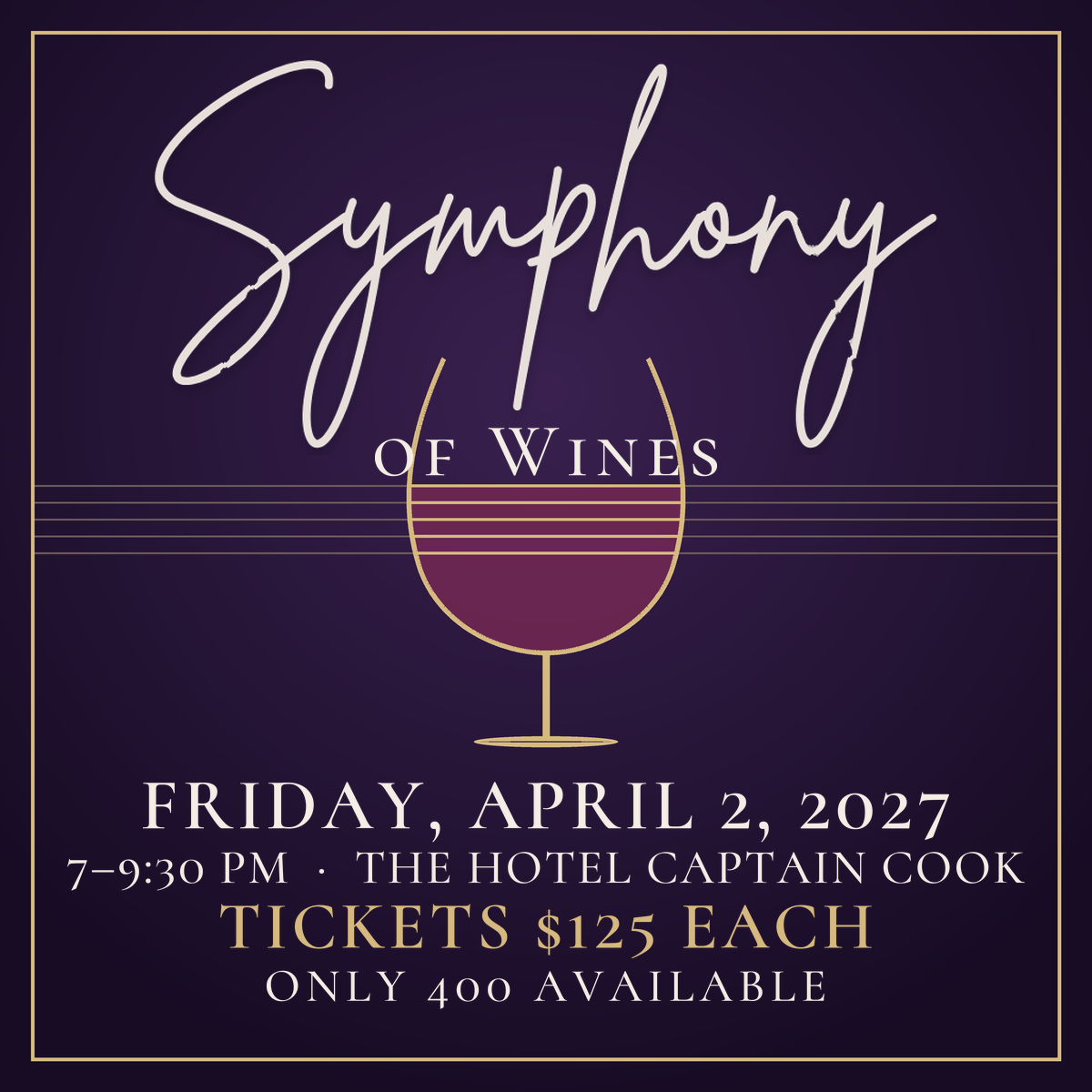 Symphony of Wines Fundraiser