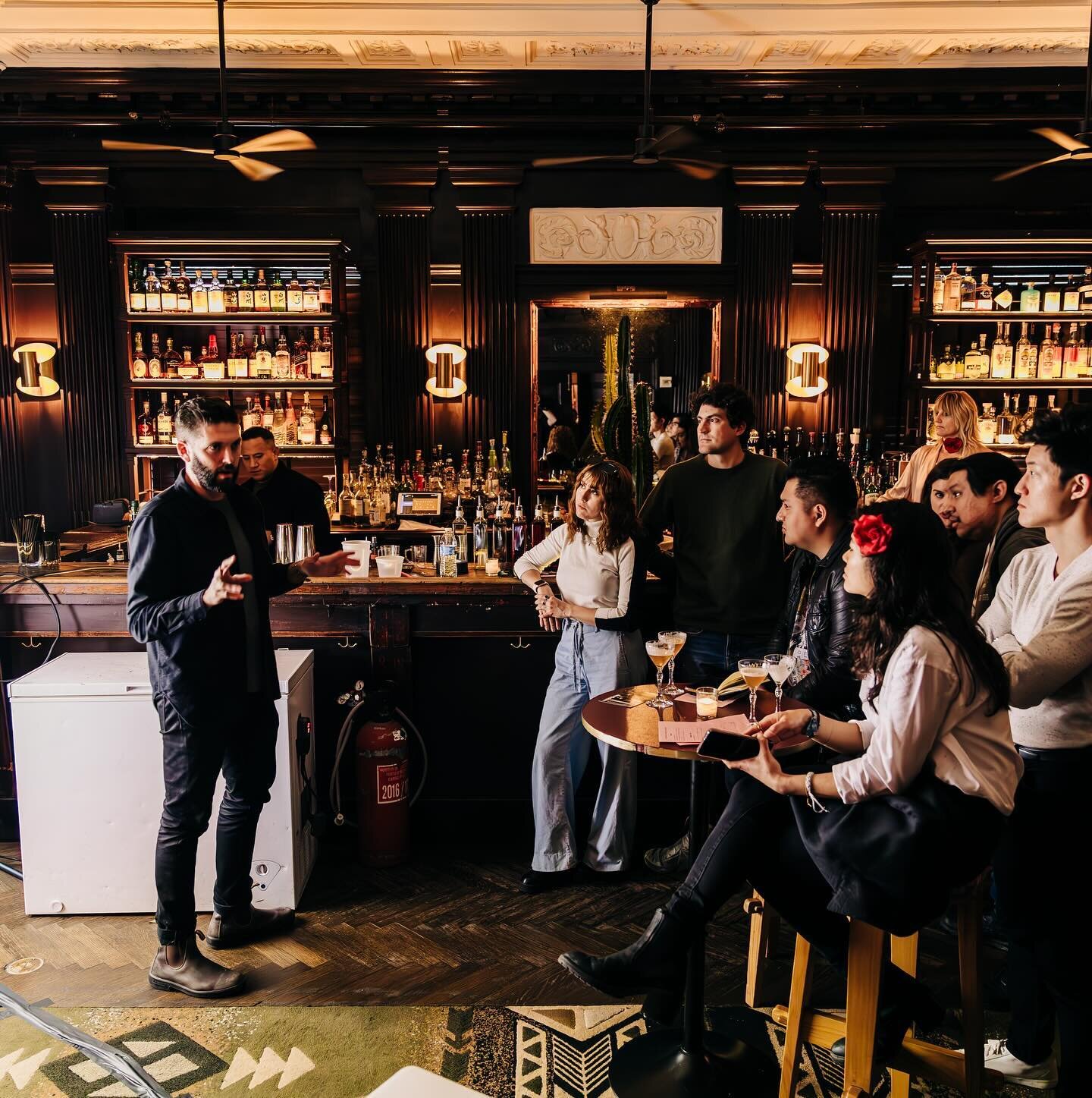 @thunderboltla WOW oh wow thank YOU @mfcapoferri for bringing your cocktail techniques to us. 35 bartenders both on time (early even) and rapt - quite the achievement 😌 We loved having you! 

@cardenxesotol and @beamsuntory 🫶🏽 for co-hosting!
@wes