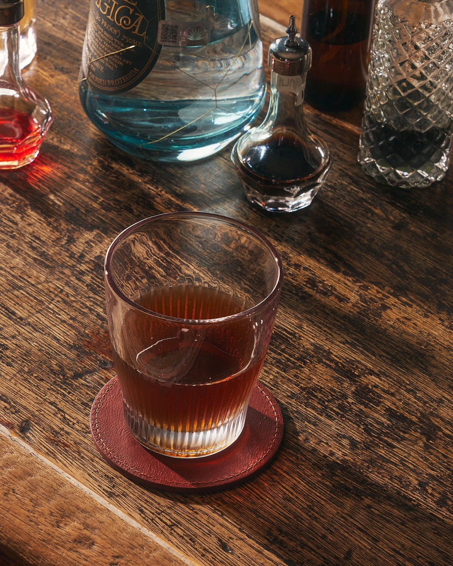 Even the most creative minds need a reset. Artist Retreat is a bold, spirit-forward cocktail blending @aguamagicamezcal, @hennessyus X.O., Peated Scotch, @nixtalicor, and kola nut syrup &ndash; crafted to quiet the noise and stir fresh inspiration.

