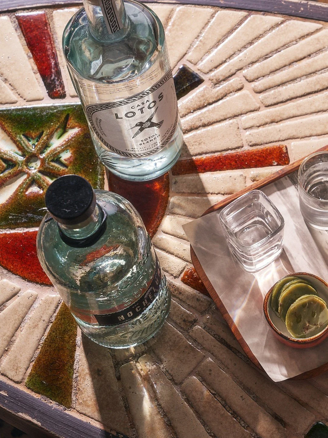 A Northern Mexican distillate made from a desert shrub, Sotol is smoky, earthy, and bright. Best served neat but also enjoy it on the rocks with our very own New Mexican chile salt and blood orange.

Experience a glass on its own or try our Sotol Fli