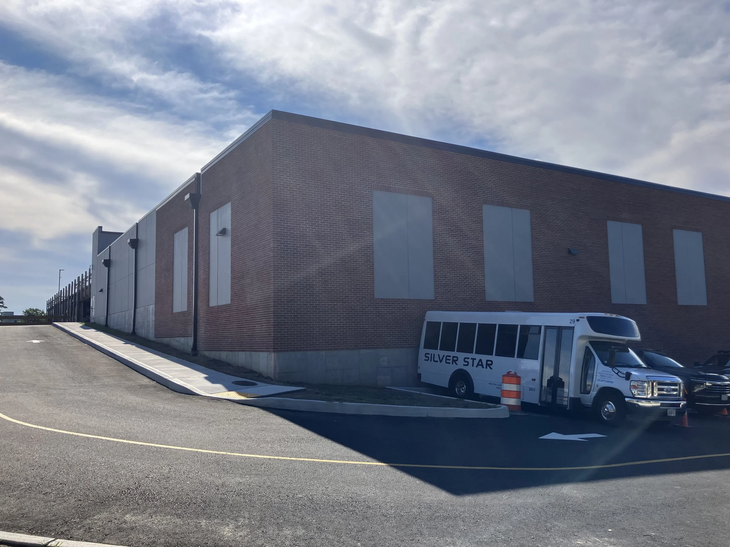 northwest exterior to parking garage.JPEG