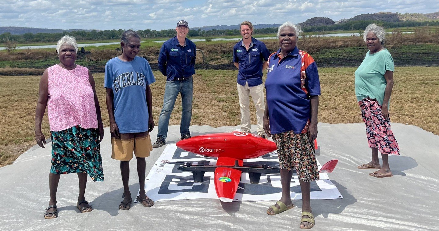 Collaboration is definitely the key to success in community-based drone projects. NACAS has been working closely with the Red Lily Health Board to  try and improve the delivery of healthcare to remote communities in Northern Australia. The team were 