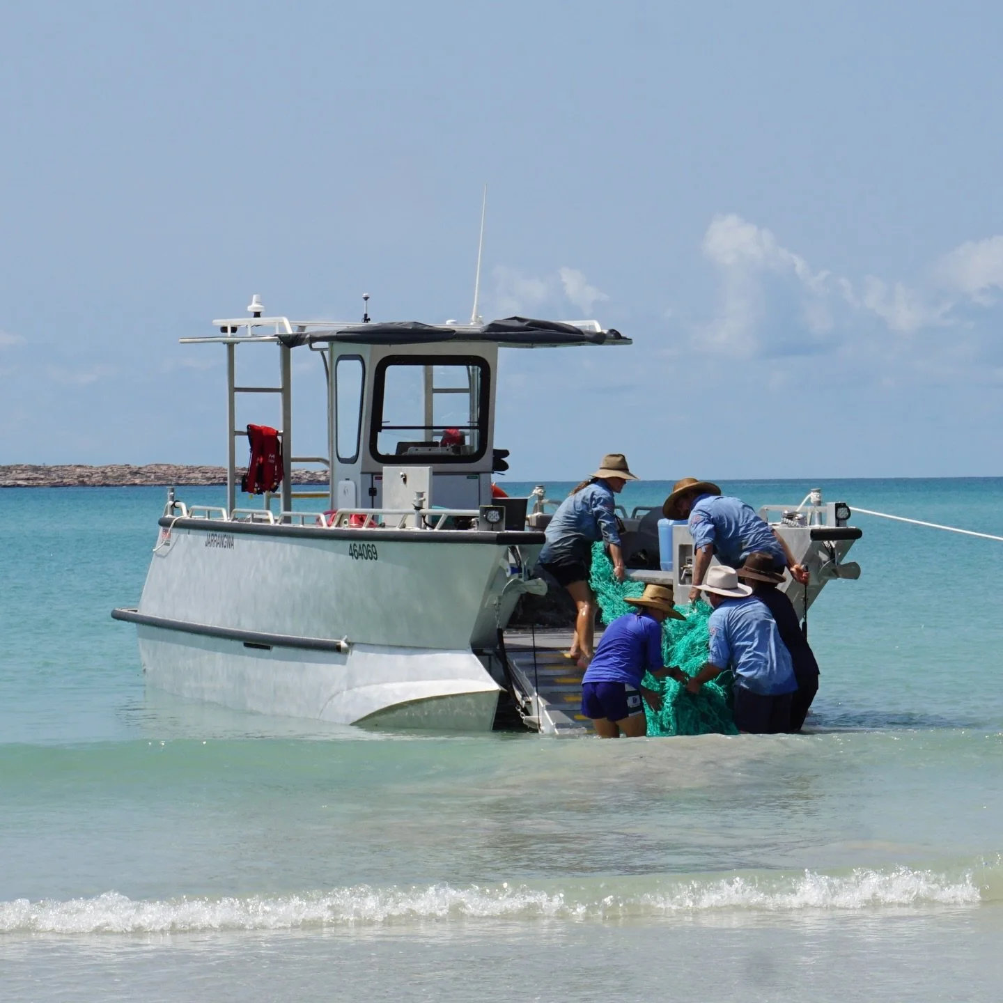 NACAS researcher and PhD Candidate Aliesha Hvala has just got back from a very successful field trip on Groote Eylandt with the @Anindilyakwarangers.⁠
⁠
This research aims to evaluate the effectiveness of long-range drones in detecting ghost nets and