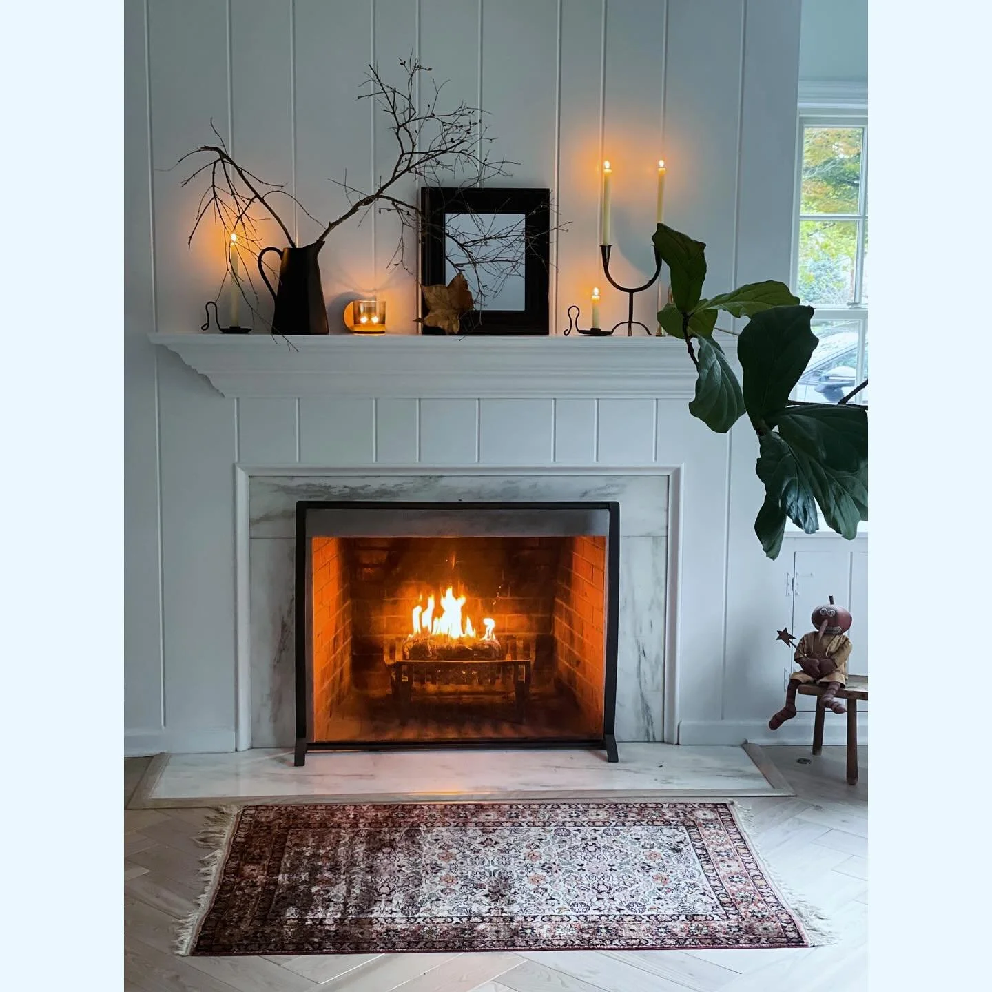 Ready for a cozy night in and passing out candy! 🍬 #trickortreat