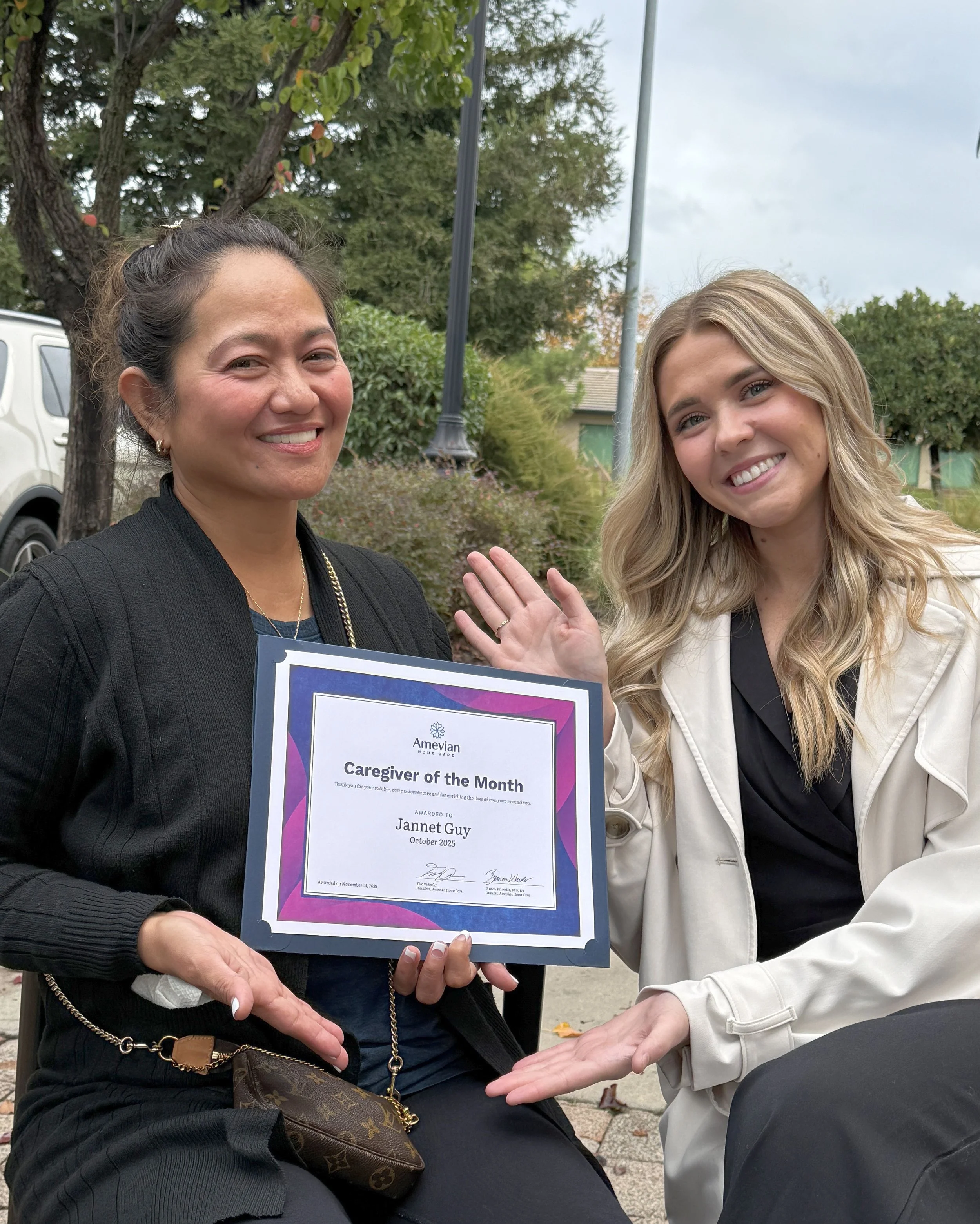 October 2025 Caregiver of the Month: Jannet Guy