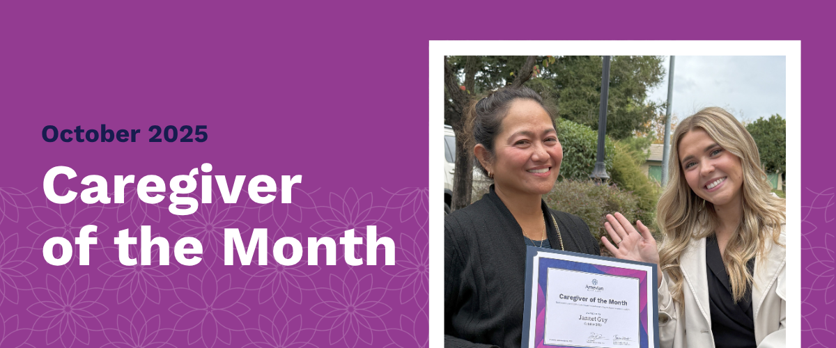 October 2025 Caregiver of the Month: Jannet Guy