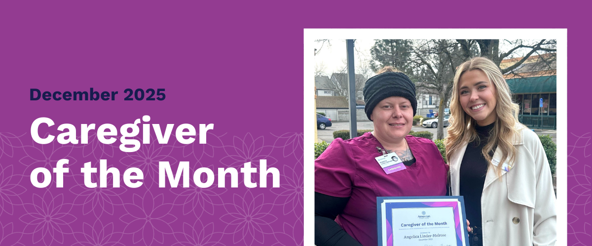 December 2025 Caregiver of the Month: Angelica Linder-Melrose