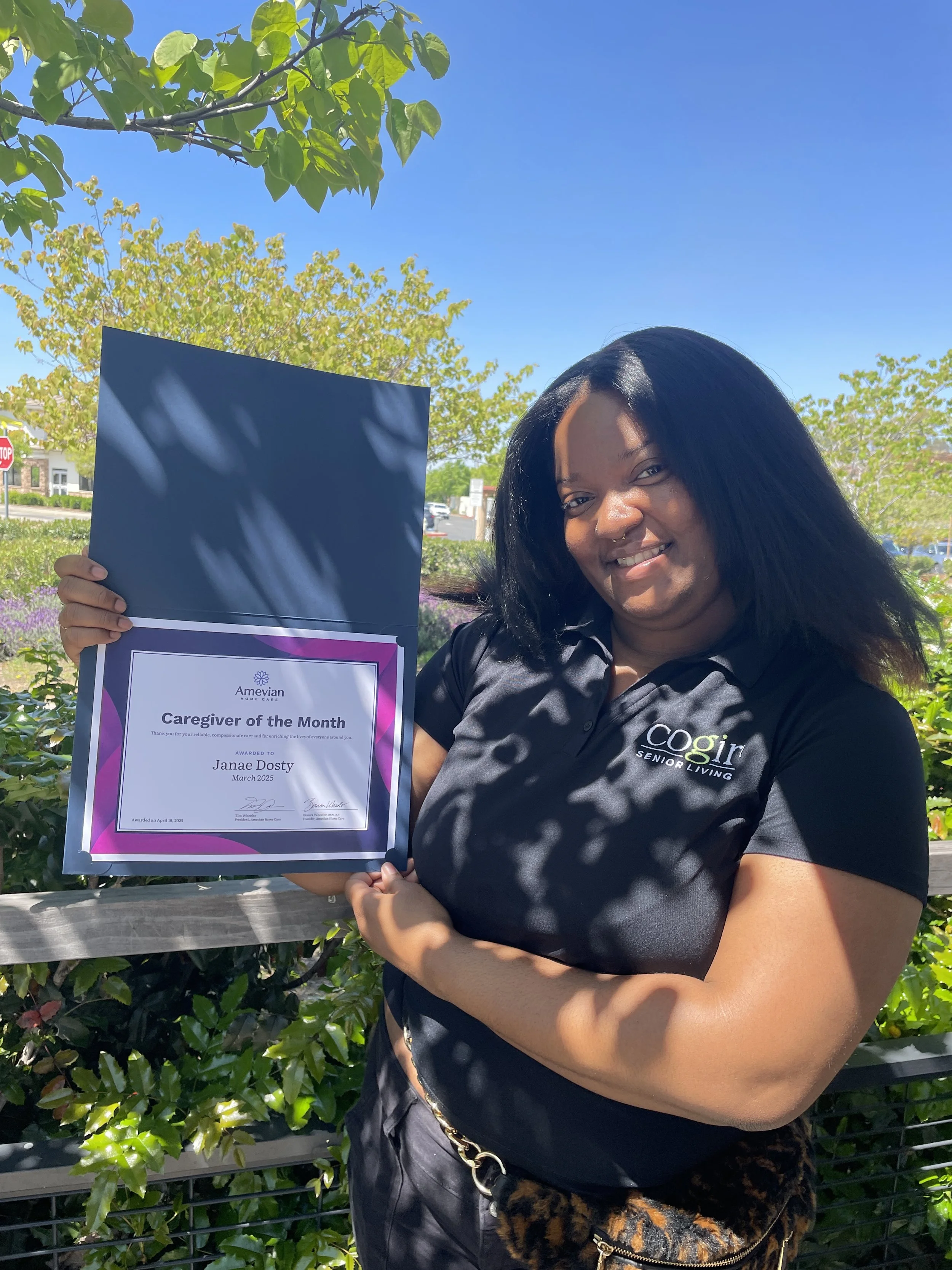 Janae Dosty - Caregiver of the Month