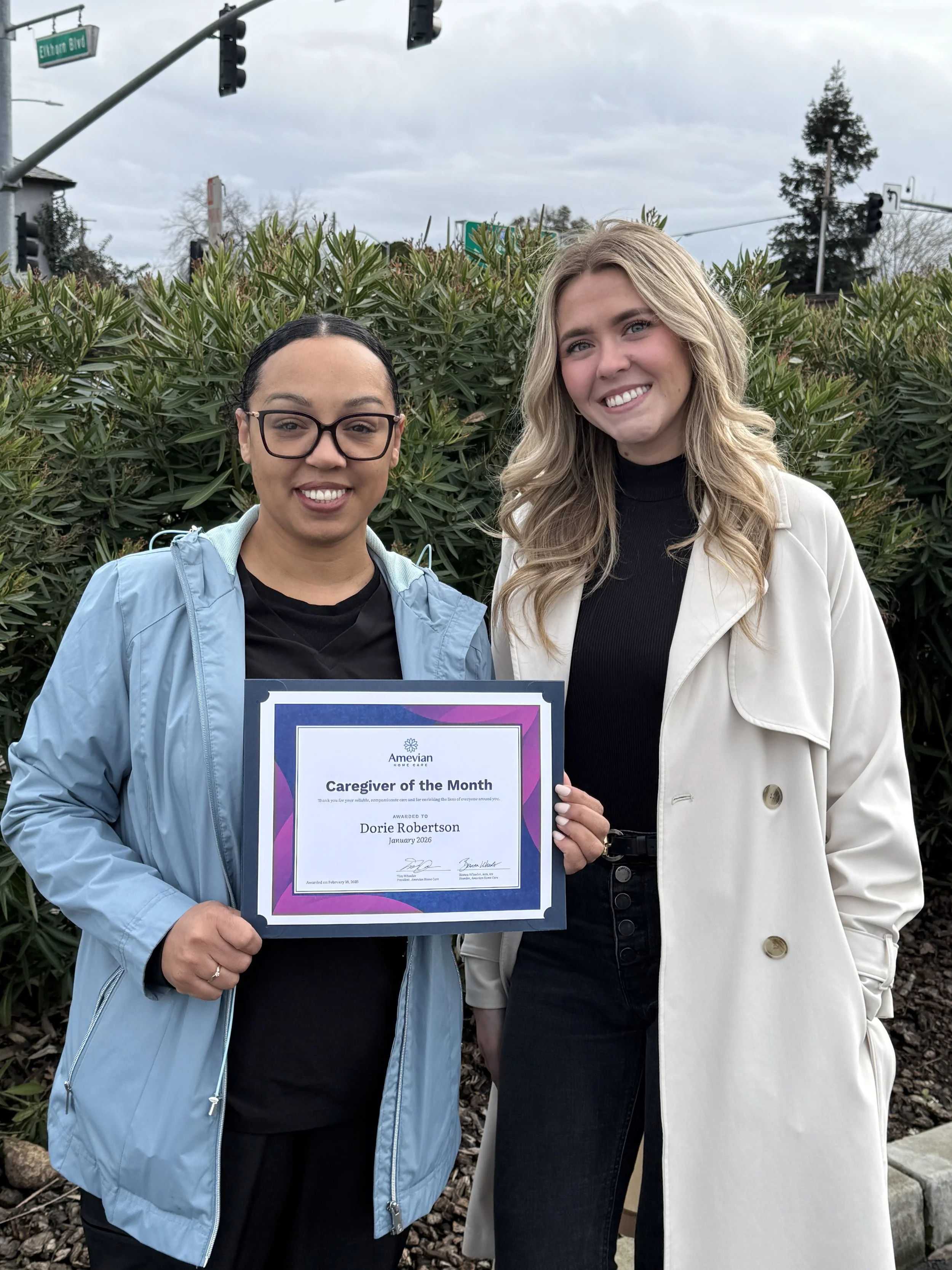 January 2026 Caregiver of the Month: Dorothy Robertson