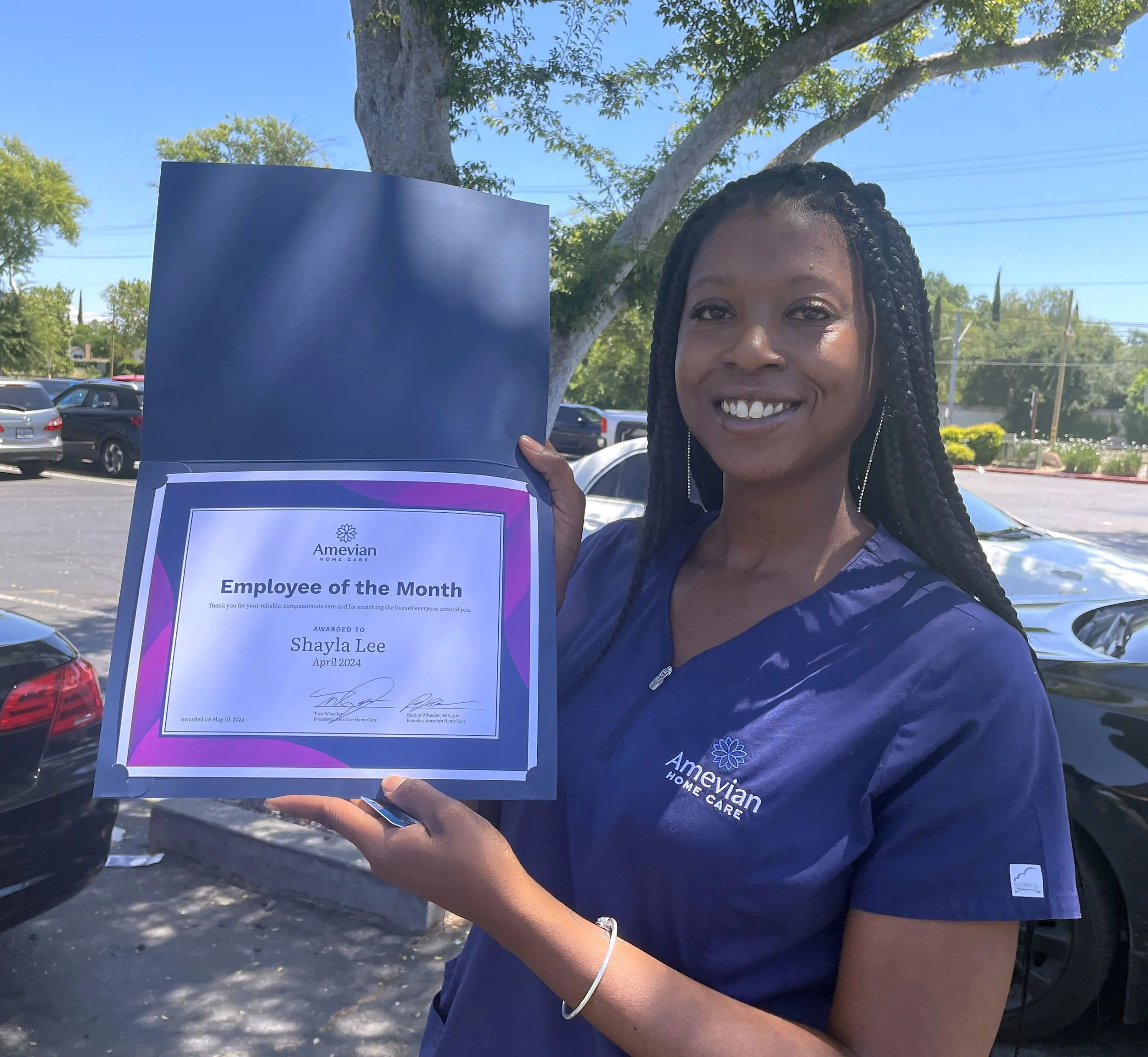 Shayla Lee - Employee of the Month