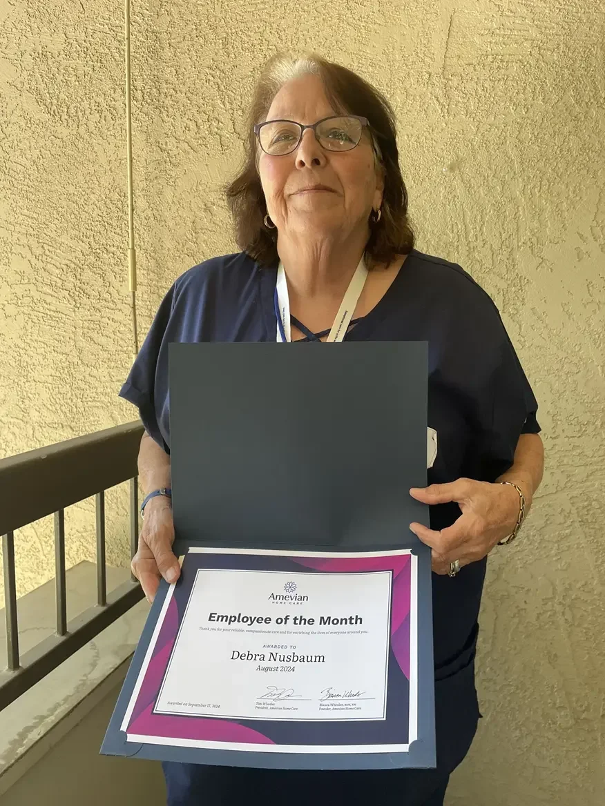 Debra Nusbaum - Caregiver of the Month