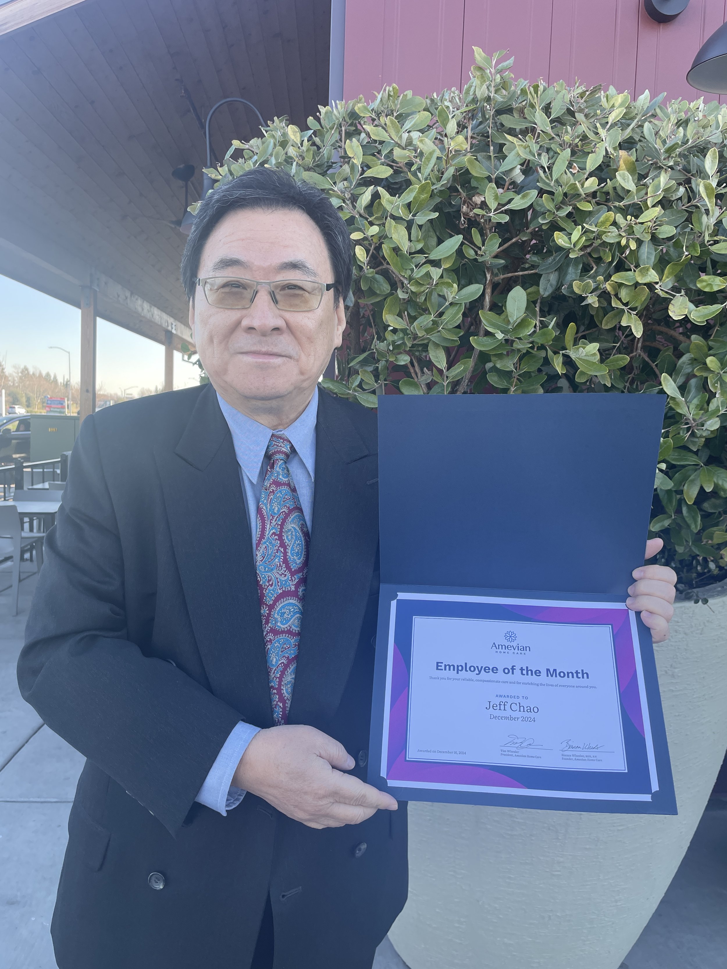 Employee of the Month - Jeff Chao