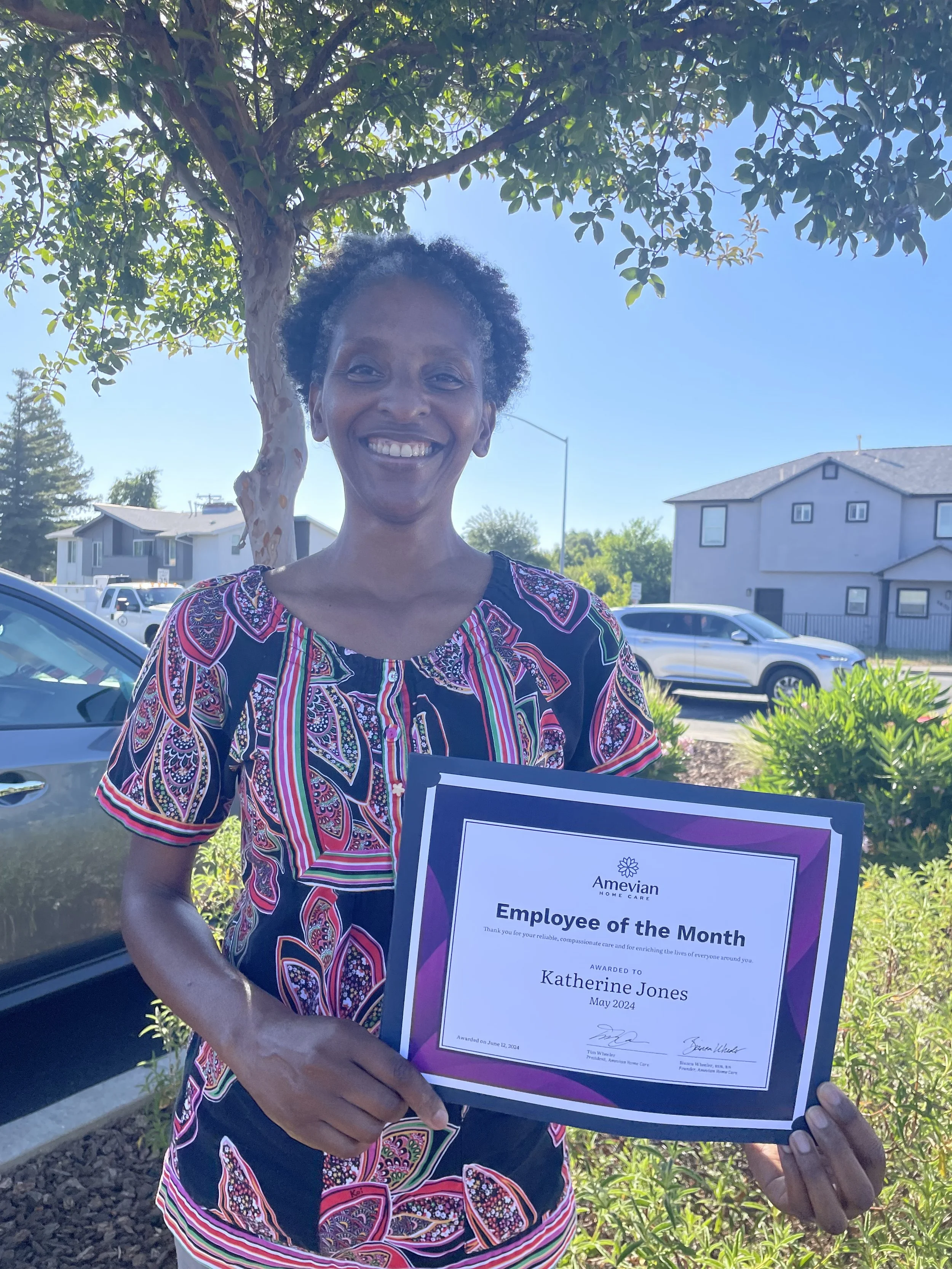 Katherine Jones - Employee of the Month