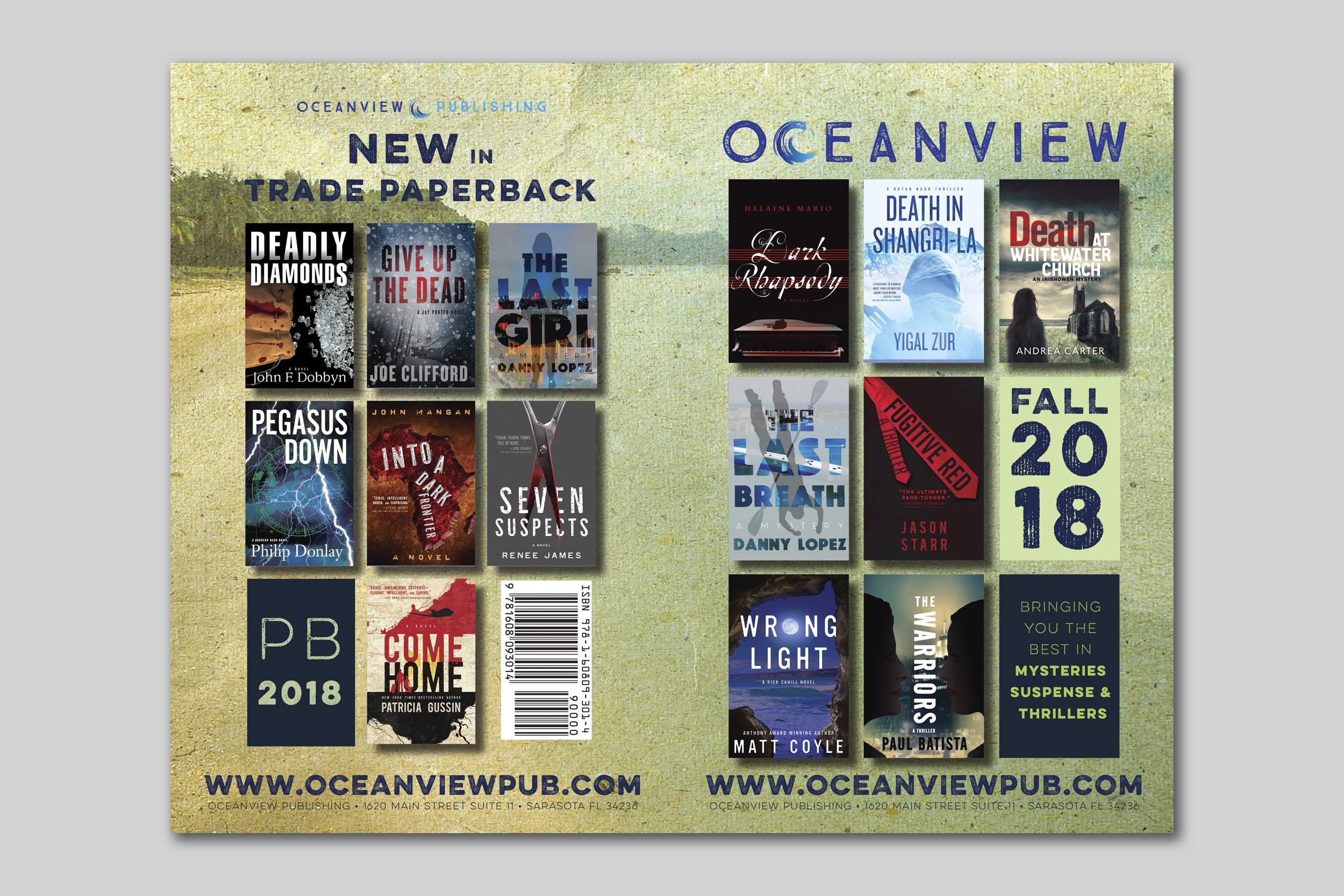 Oceanview Publishing | seasonal catalog