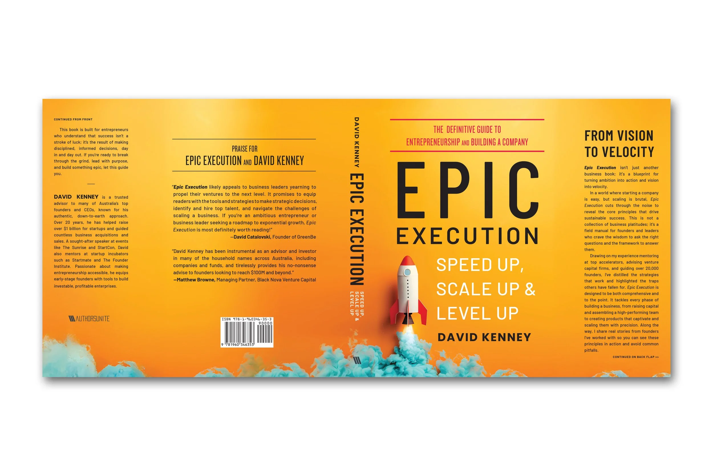 Epic Execution: Speed Up, Scale Up and Level Up | David Kenney (Authors United)