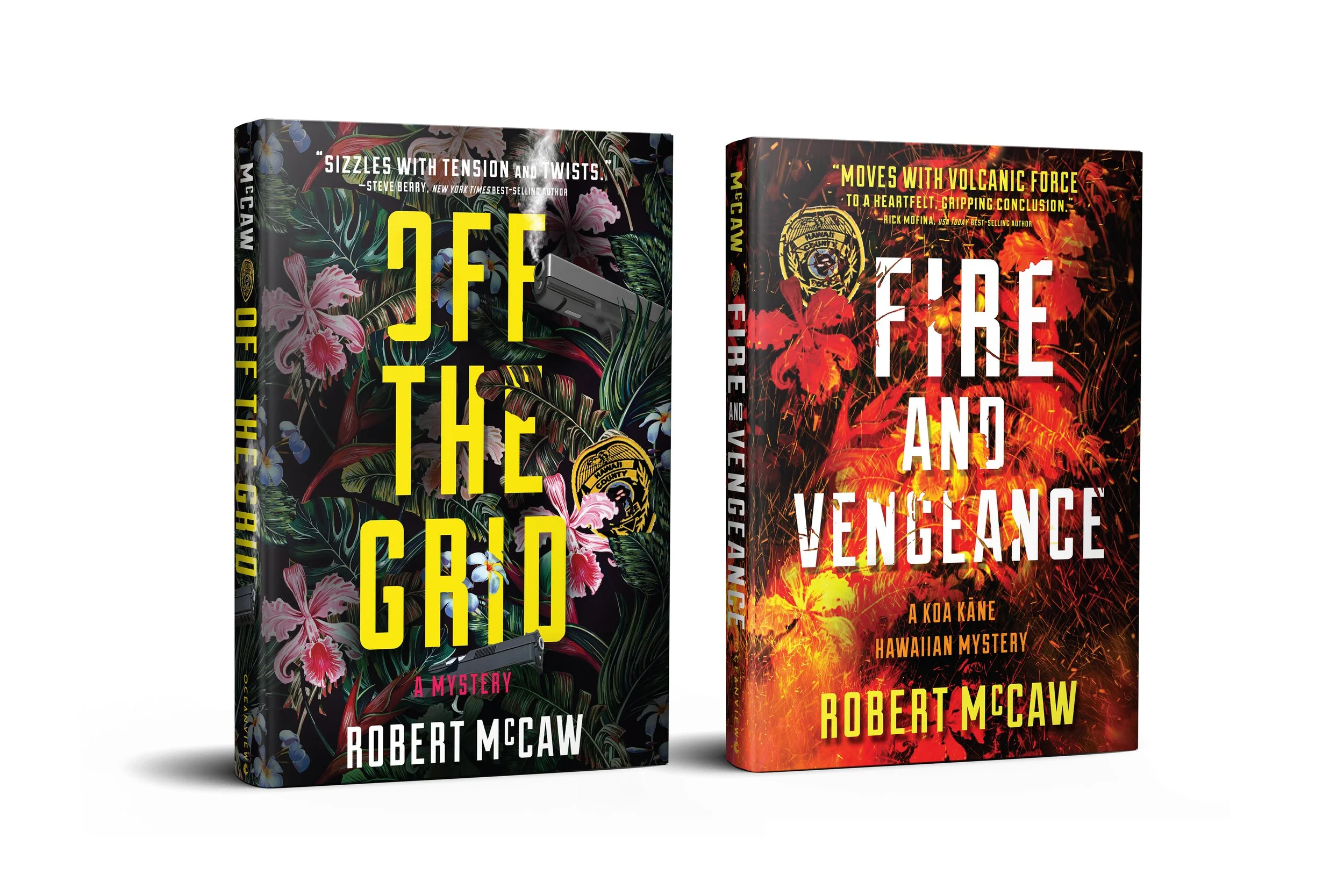 Koa Kane Hawaiian Mystery series | Robert McCaw (Oceanview Publishing)