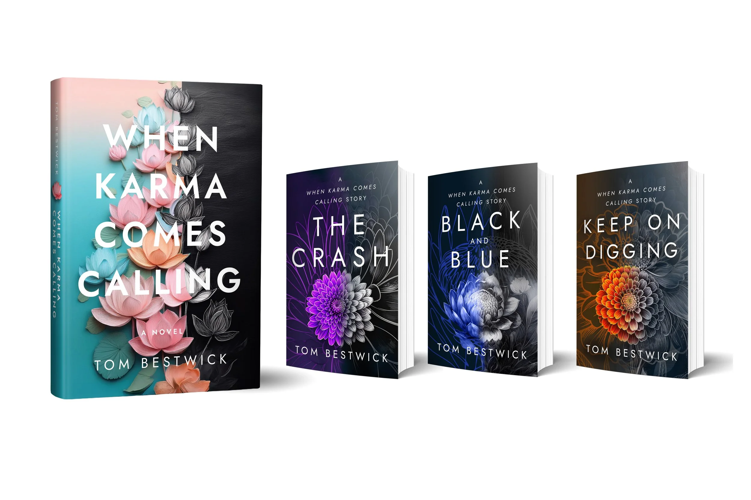 Book Design | When Karma Comes Calling + novellas