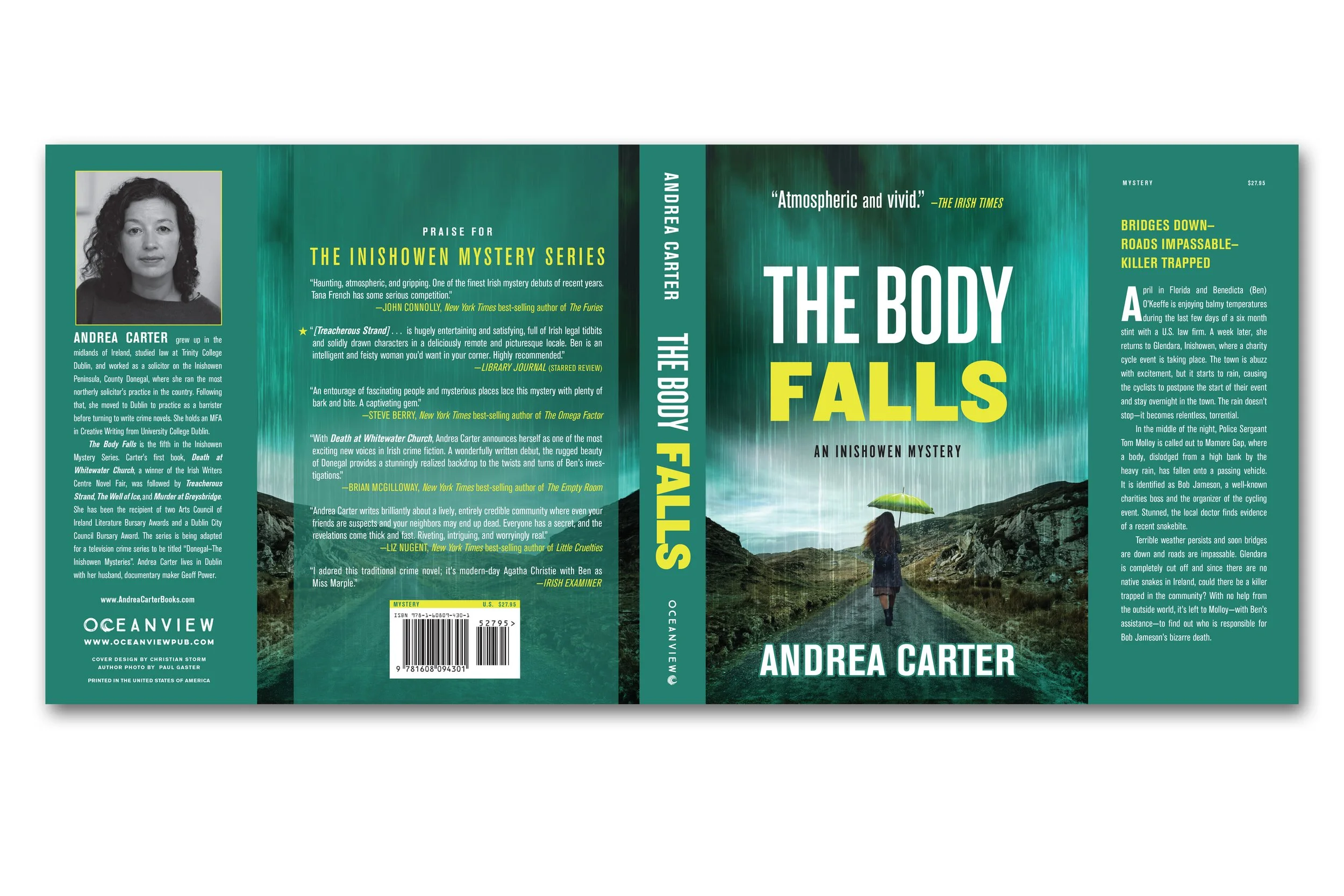 The Body Falls: An Inishowen Mystery | Andrea Carter (Oceanview Publishing)