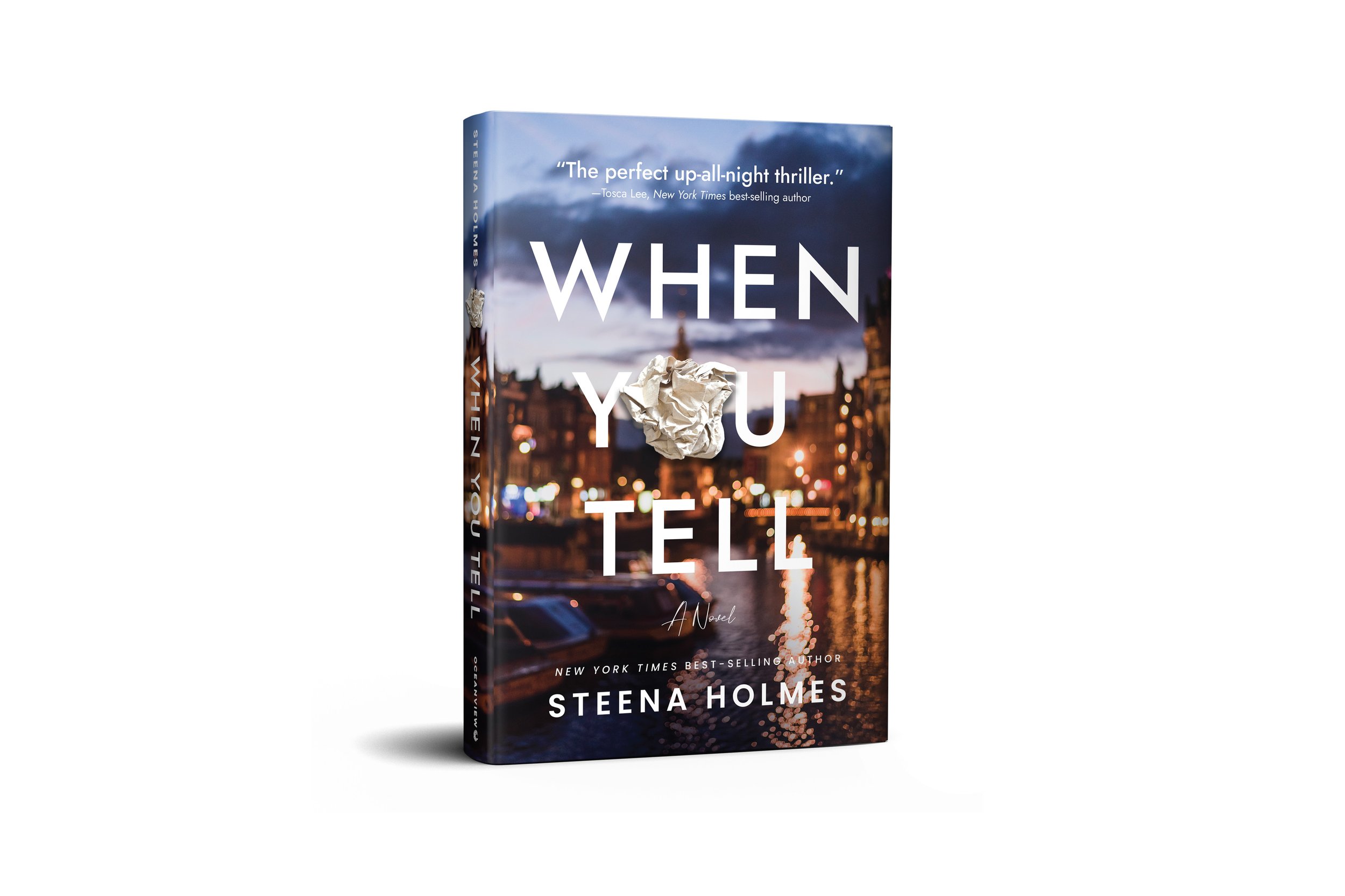 When You Tell | Steena Holmes (Oceanview Publishing)