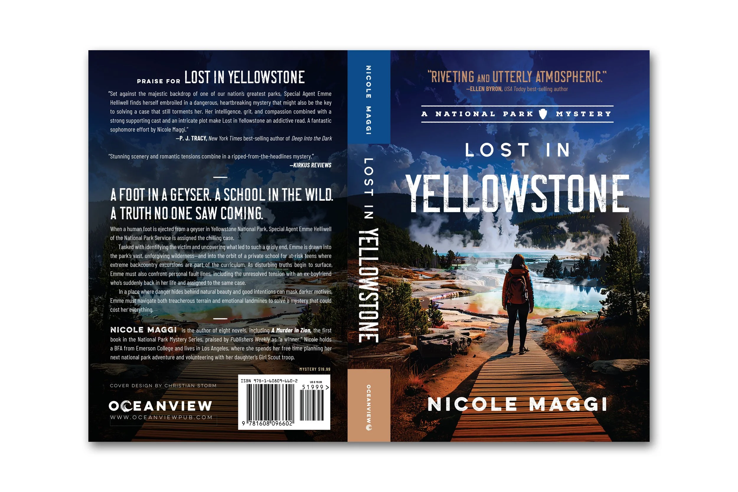 Lost in Yellowstone: A National Park Mystery  | Nicole Maggi (Oceanview Publishing)