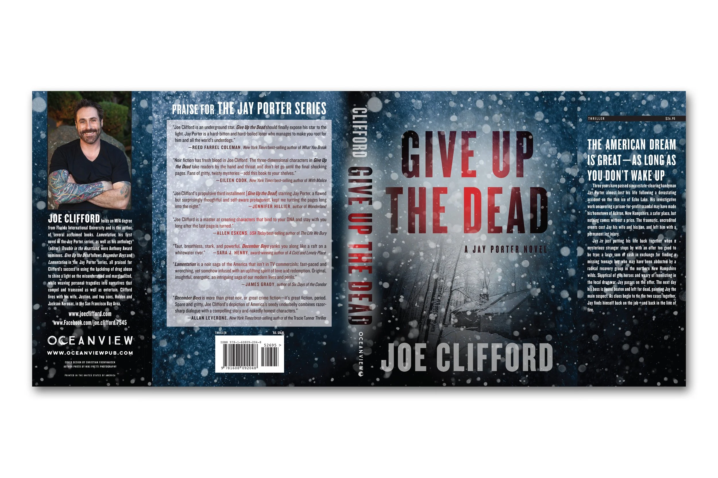 GIve Up the Dead: A Jay Porter novel | Joe Clifford (Oceanview Publishing) 🏆 Anthony Award Nominee for Best Novel in a Series