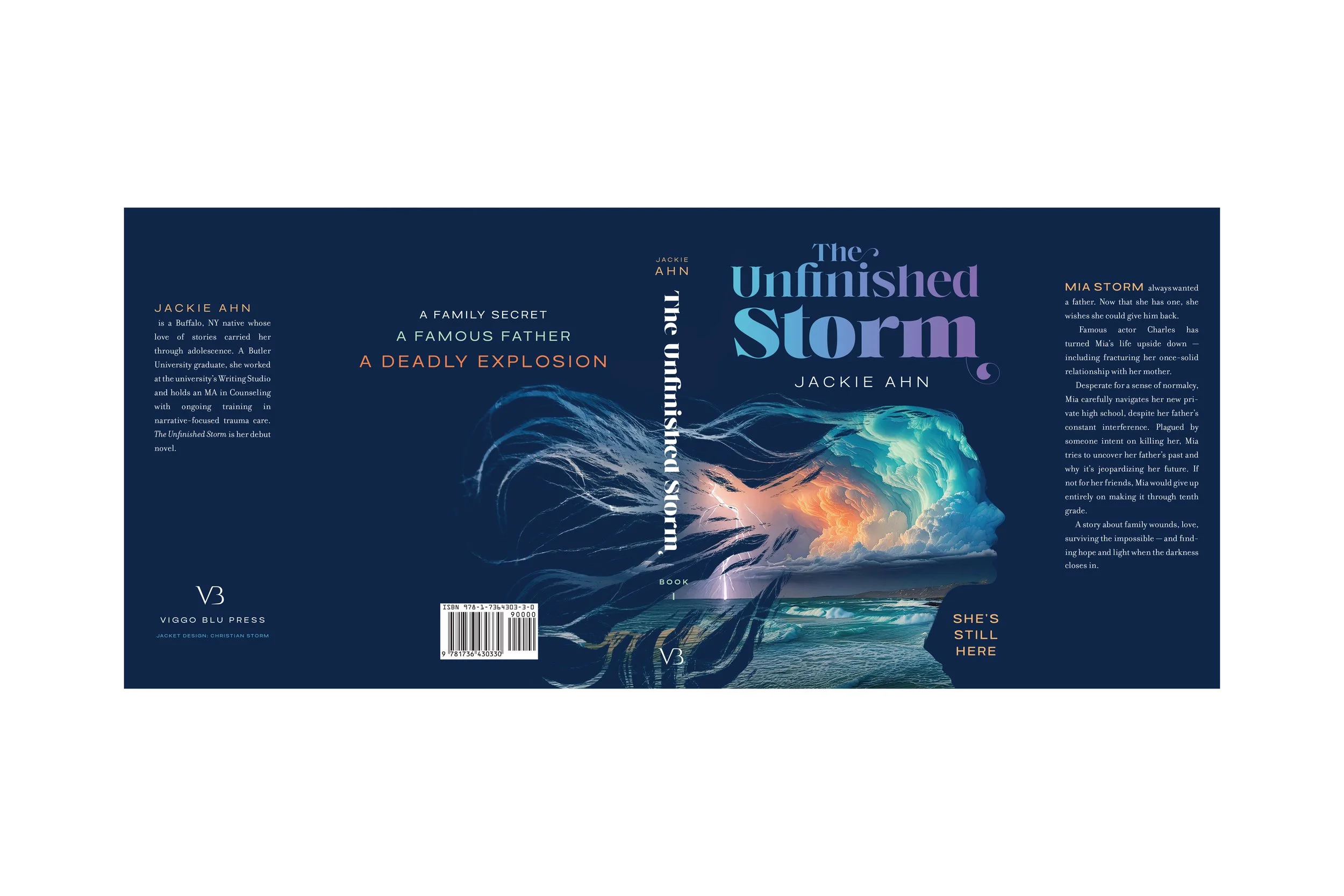 The Unfinished Storm — jacket | Jackie Ahn