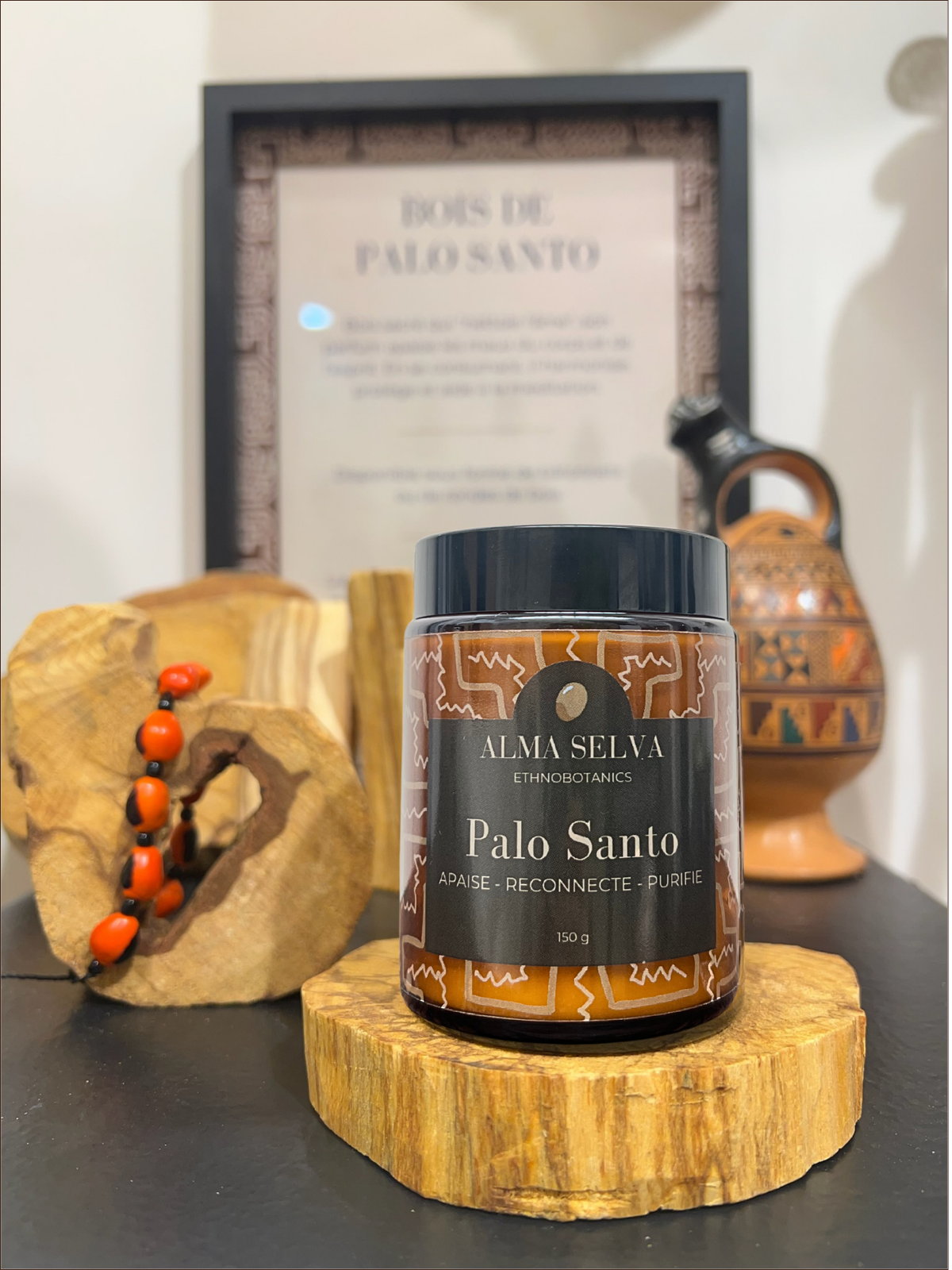 La Bougie Palo Santo - Rituel Nomade