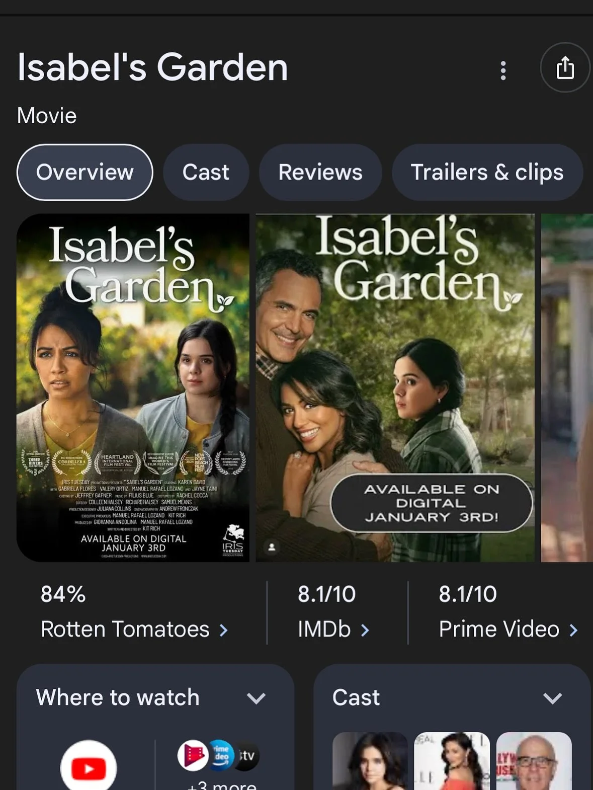 Hey everyone, it&rsquo;s been a while since we&rsquo;ve posted, but we have some exciting news! Our movie is getting wonderful reviews and people are loving it! You can watch it now on Apple, Amazon Prime, Google Play, and more. Check out our film th