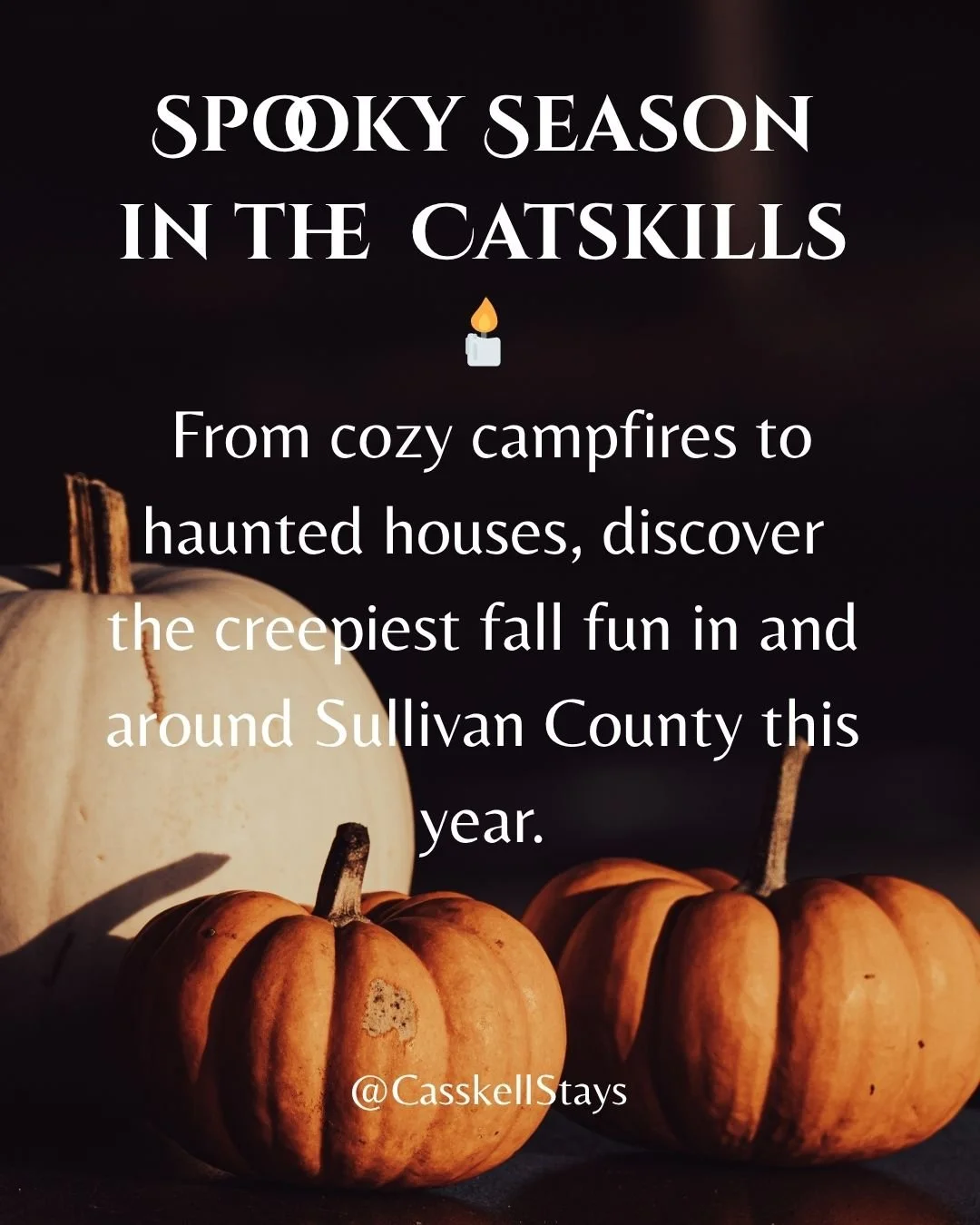 ✨ Get ready for goosebumps in the Sullivan Catskills! ✨
This spooky season, the mountains come alive with haunted hayrides, eerie ghost walks, and chilling screams echoing through the woods. Whether you’re in it for pumpkins or pure terror, her