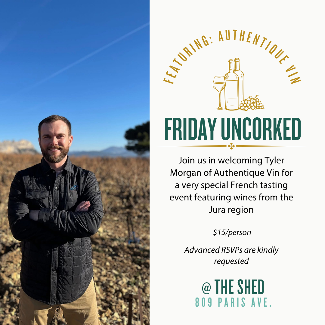 Friday Uncorked: An Evening in the Jura