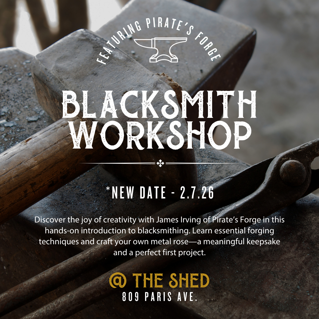 *New Date: Blacksmith Workshop
