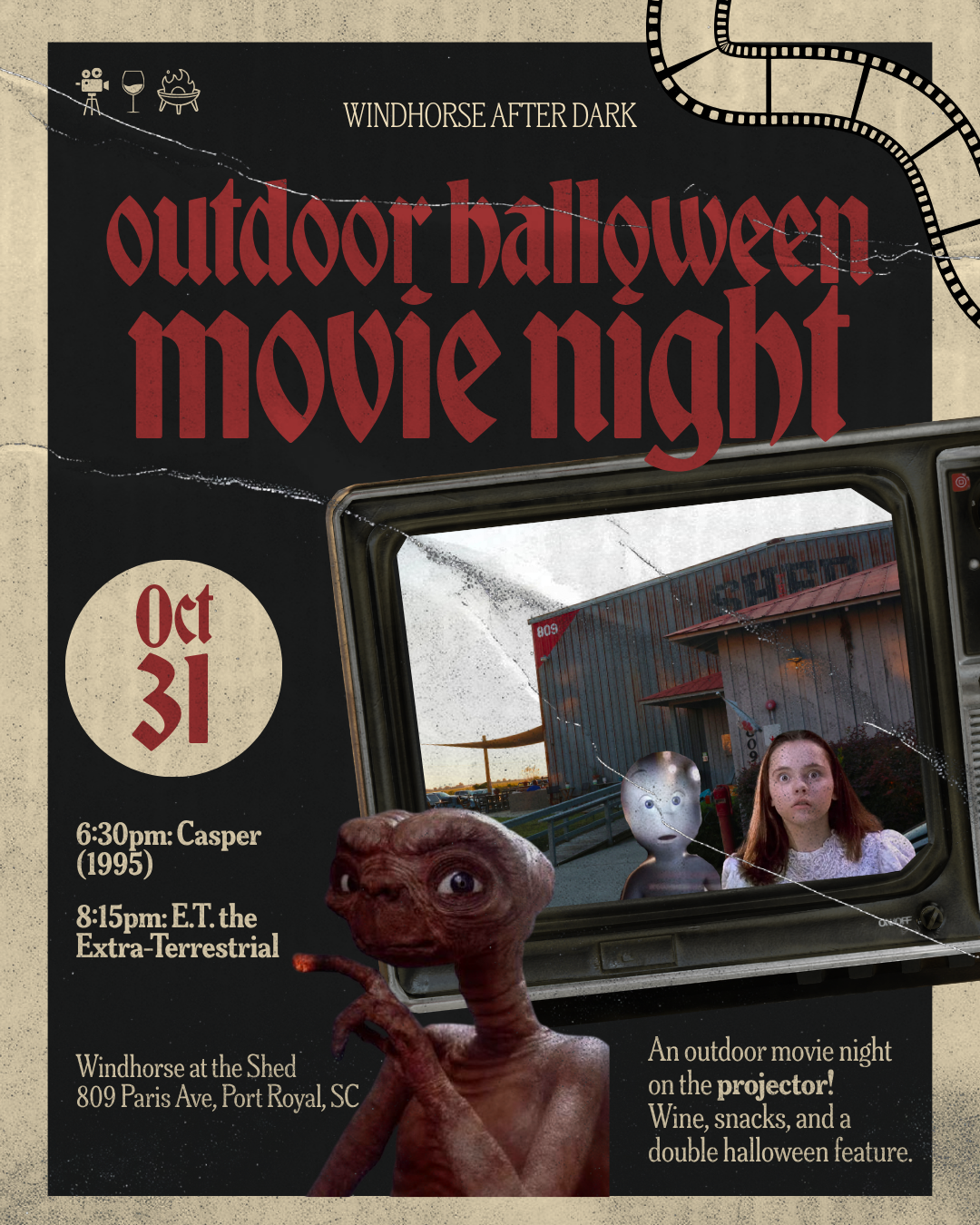 Windhorse After Dark: A Halloween-Theme Outdoor Movie
