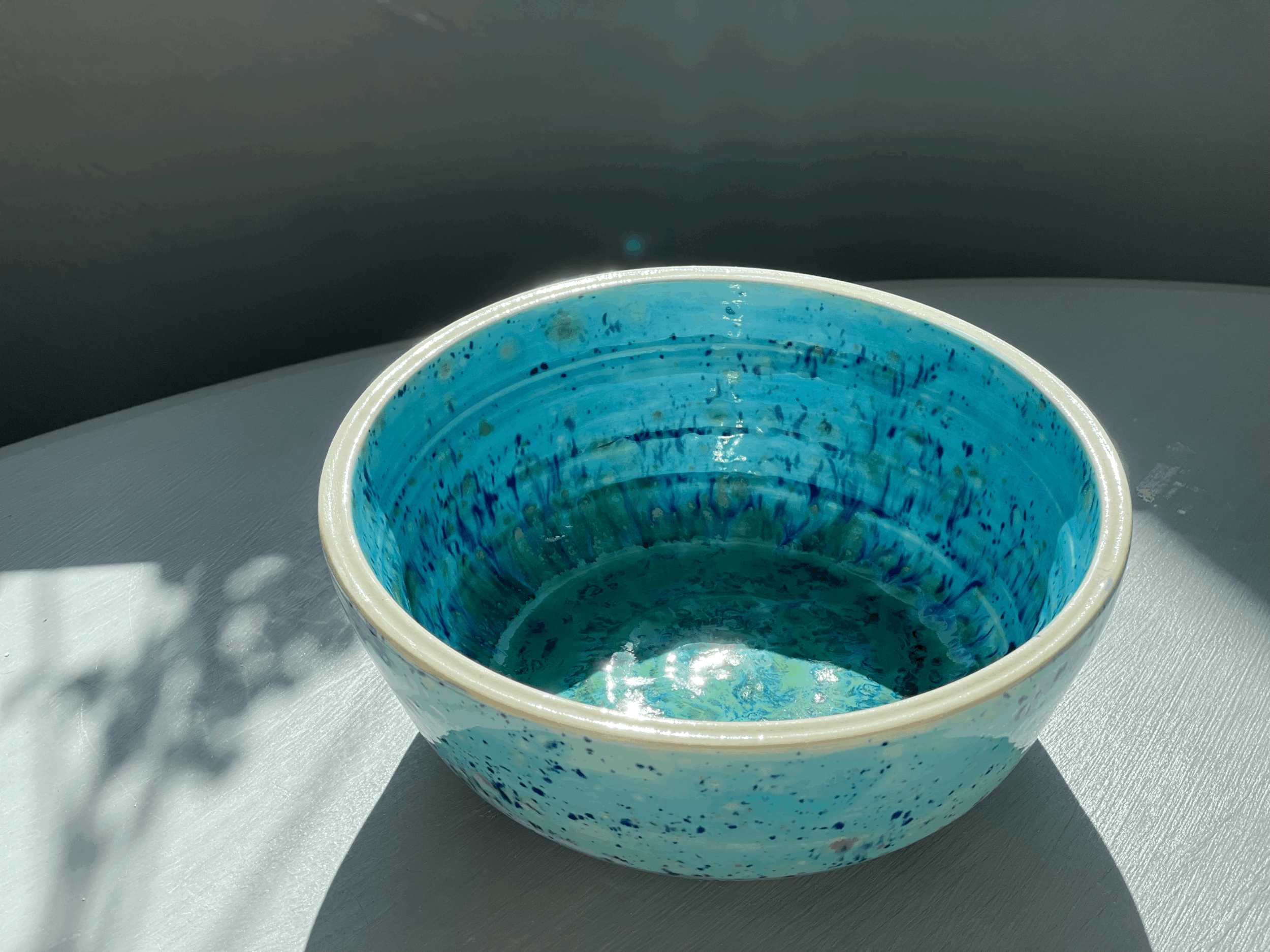 Blue Caprice fruit bowl