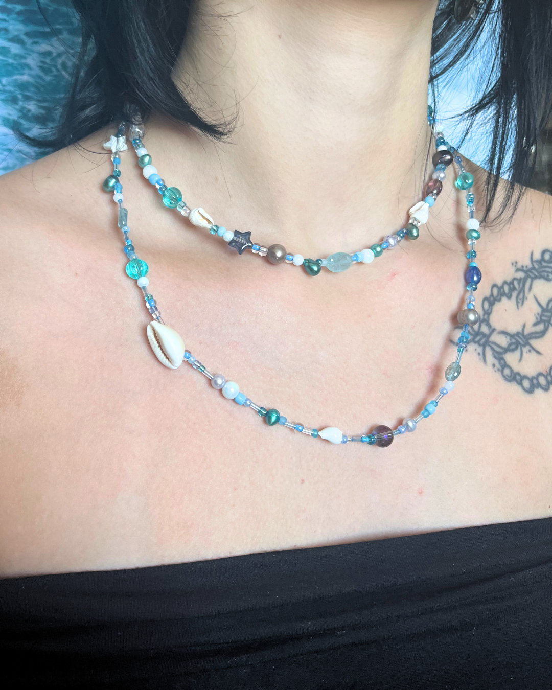 Layered Shells Necklace