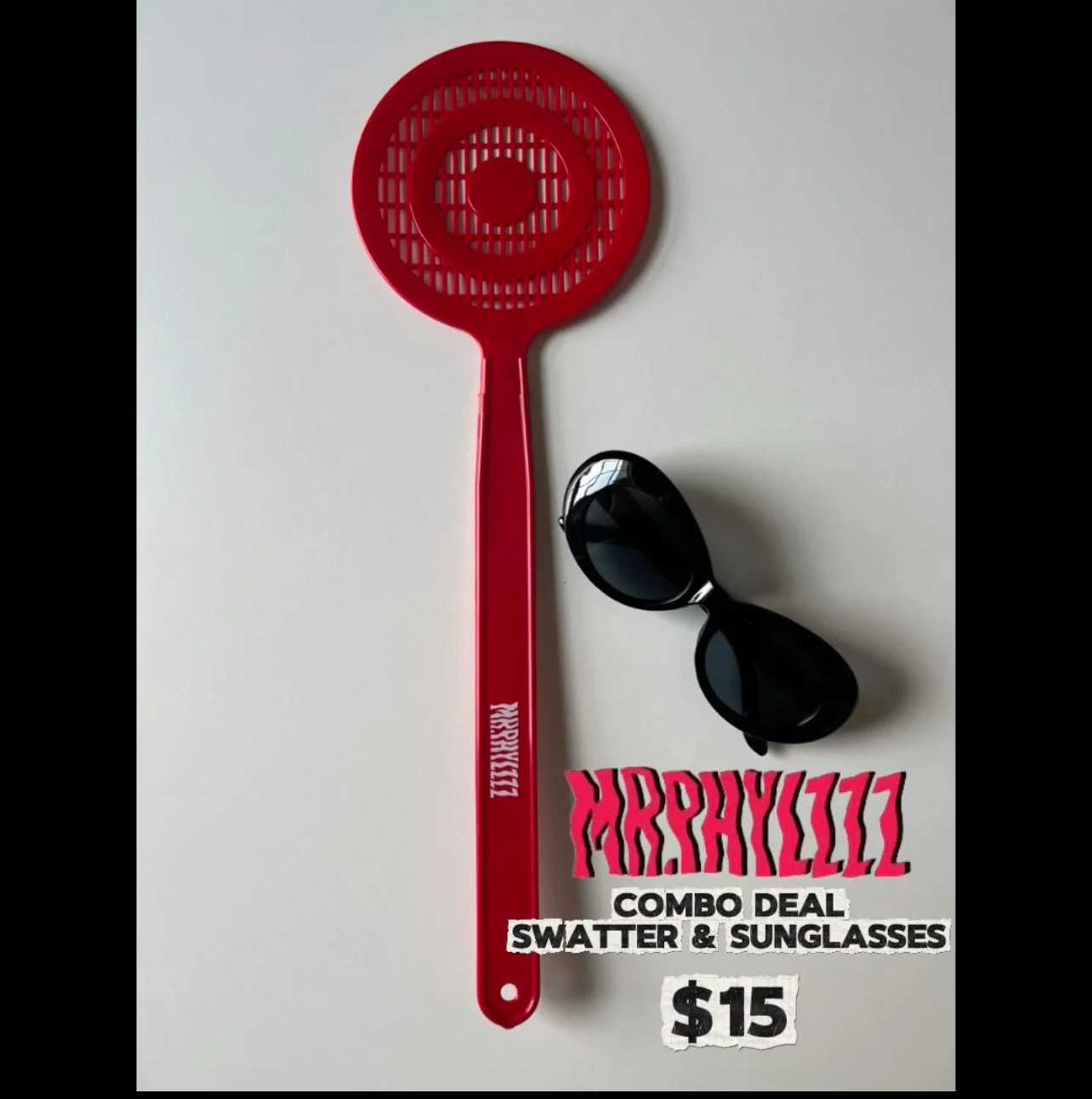 Mr.Phylzzz FlySwatter / Sunglass Bundle